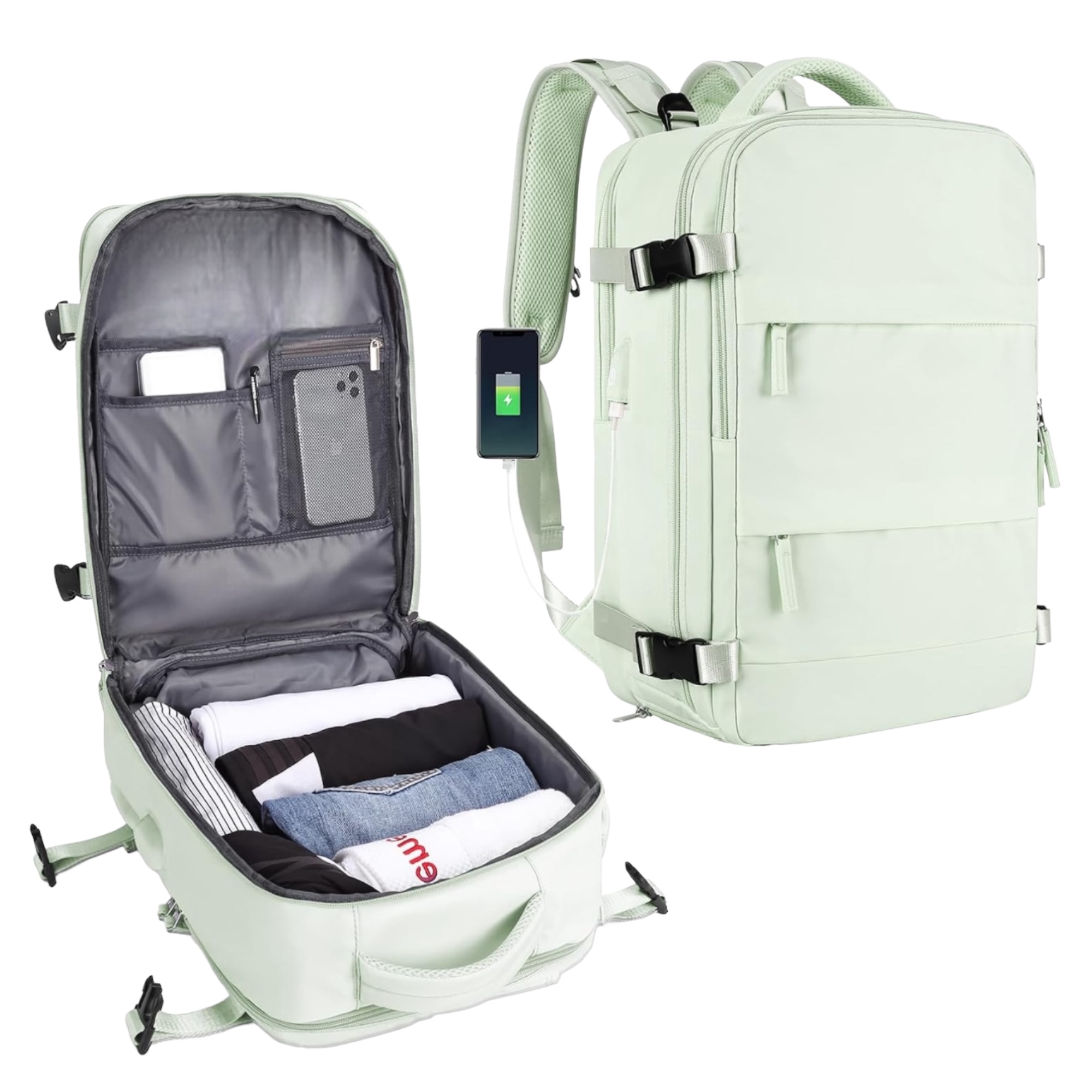 Mochilero Se Puede Llevar Maleta Y Mochila En El Avion Air Europa