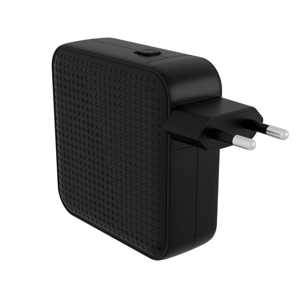 Cargador HYPER HJ1002BKWWGL  | Carga simultánea, GaN, 3x USB-C 1x USB-A, Portátiles Smartphones Tabletas, Diseño compacto
