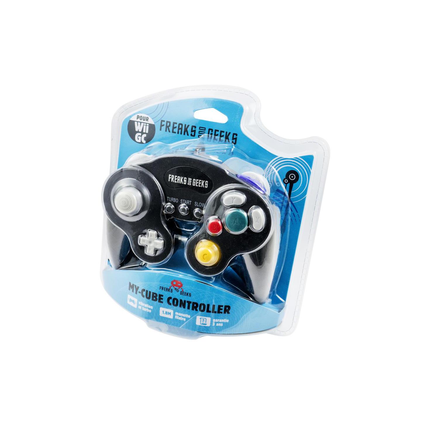 Mando Compatible Negro para Wii y Game Cube