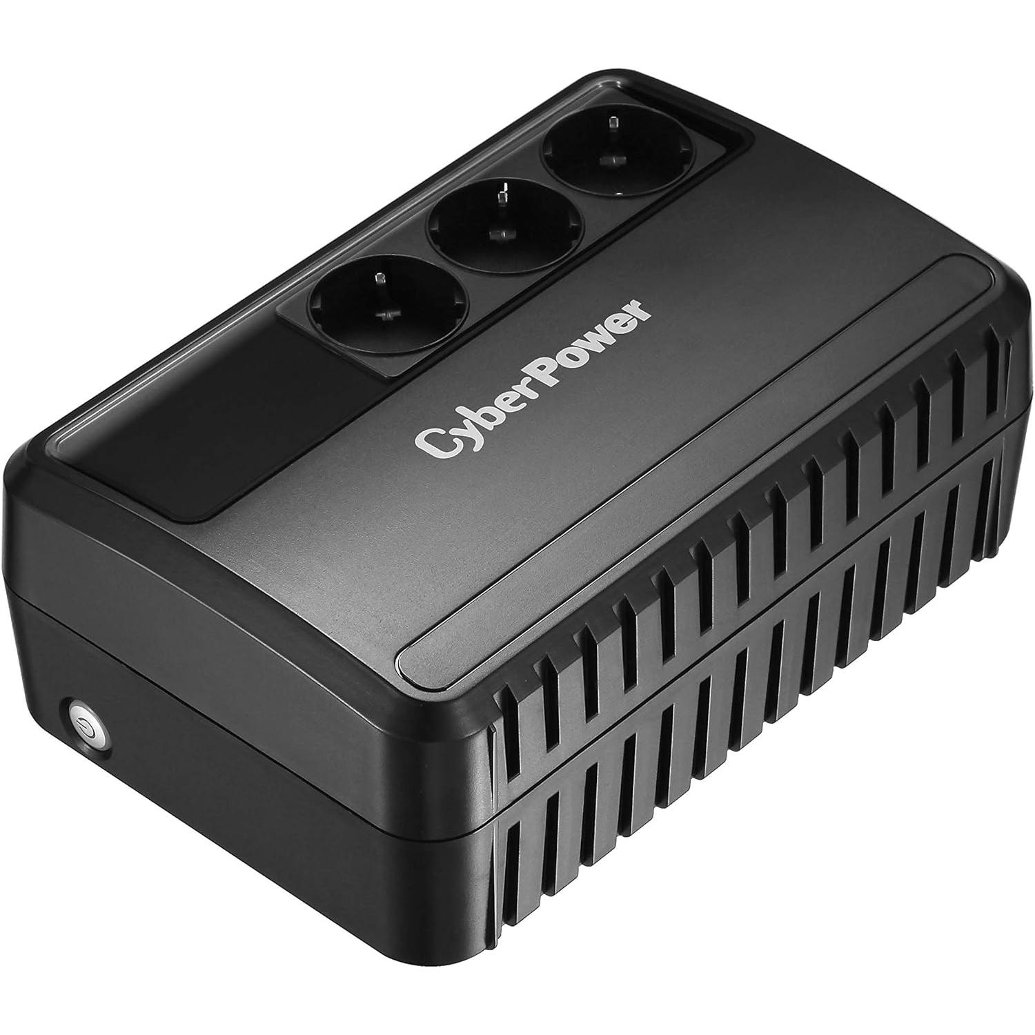 Cyberpower BU650E USV 650VA/360W Línea Interactiva Negro - UPS Compacto