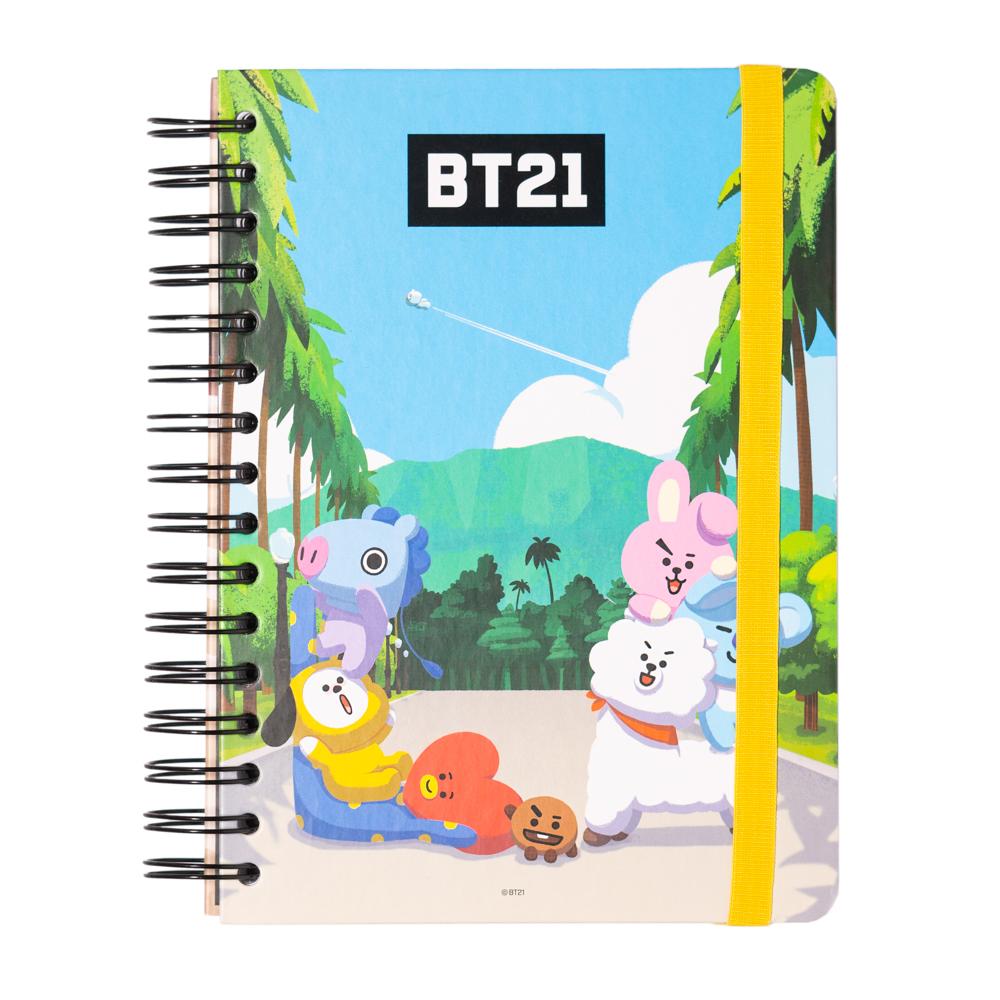 Grupo Erik Capa Para Caderno Forrada A5 Bt21