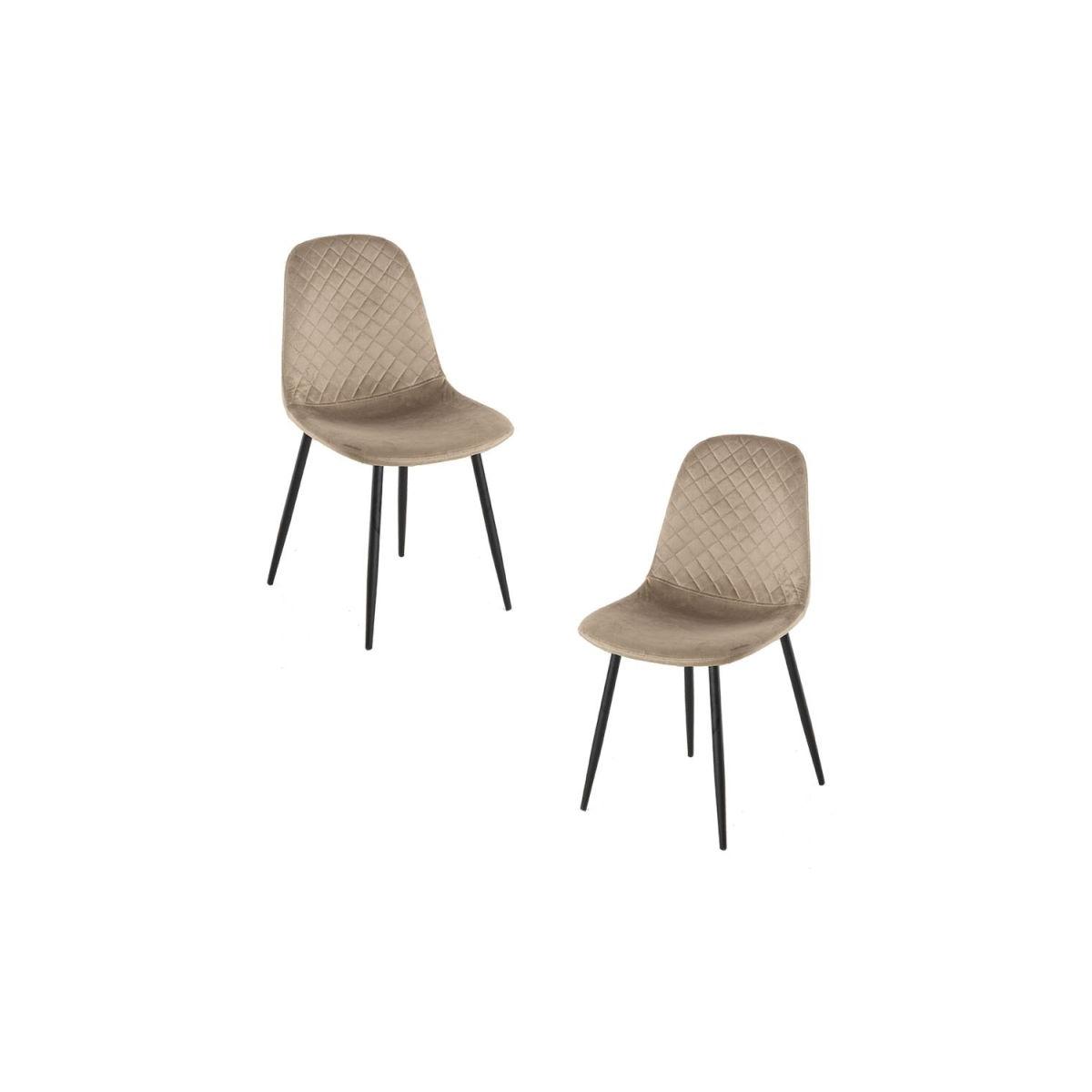Regalos Miguel - Packs Sillas Comedor - Pack 2 Sillas Boide - Beige
