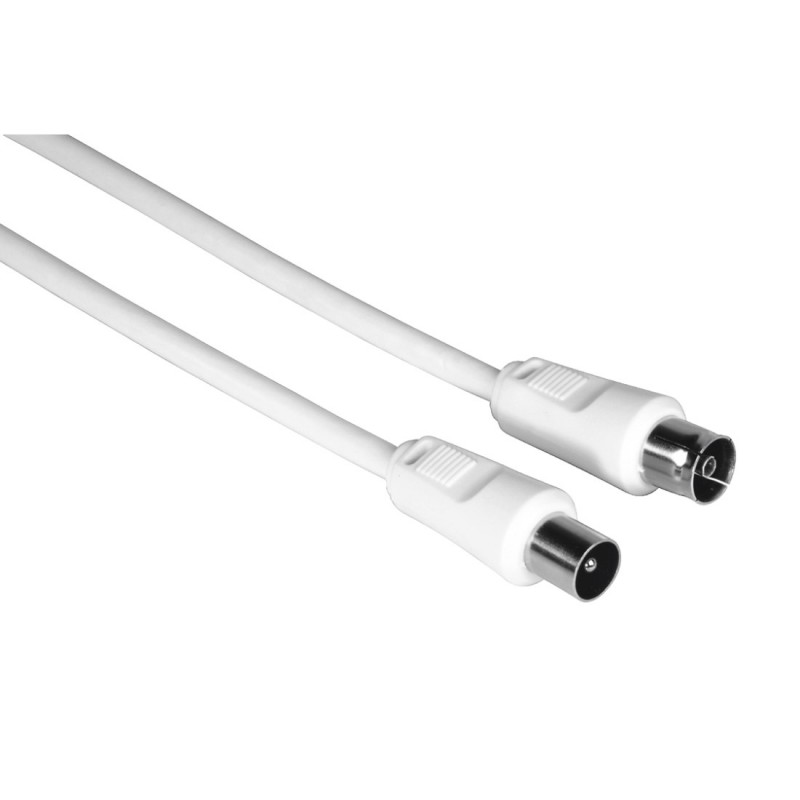 Hama - 00205029 cable coaxial 3 m Blanco 00205029