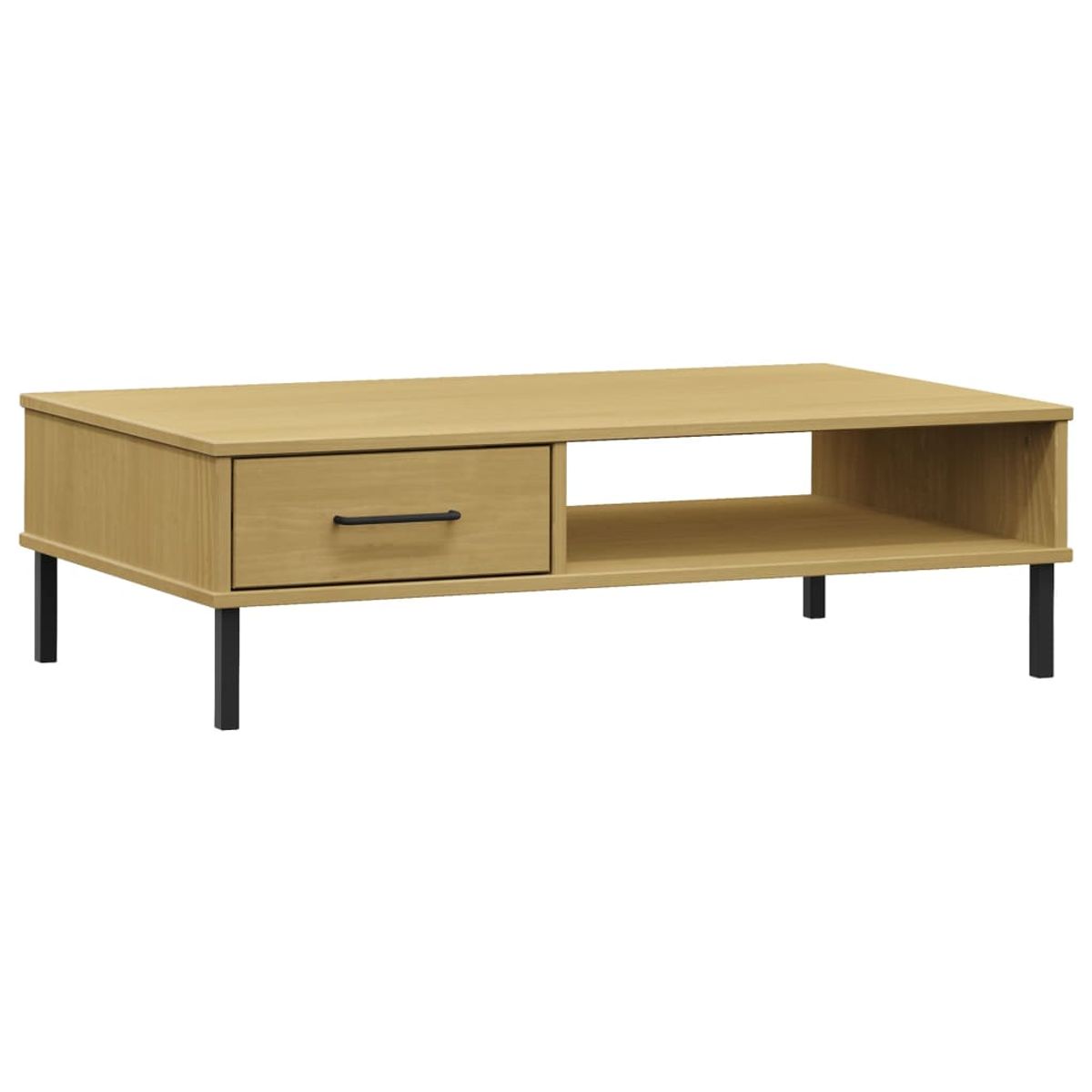 Mesa de centro Oslo 1 cajón 29x100x55 cm