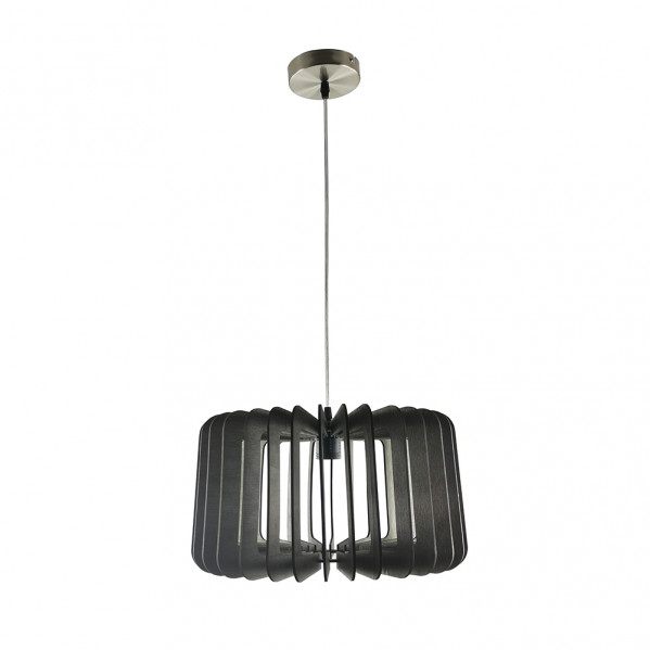 FABRILAMP Colgante Ebano 1xE27 Madera café 40D