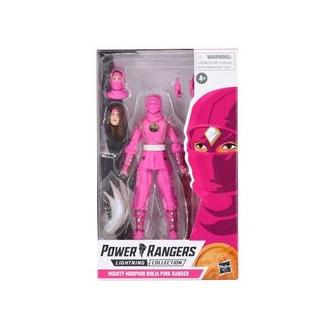 MIGHTY MORPHIN NINJA PINK RANGER FIGURA 15 CM POWER RANGERS LIGHTNING COL. F46785L0