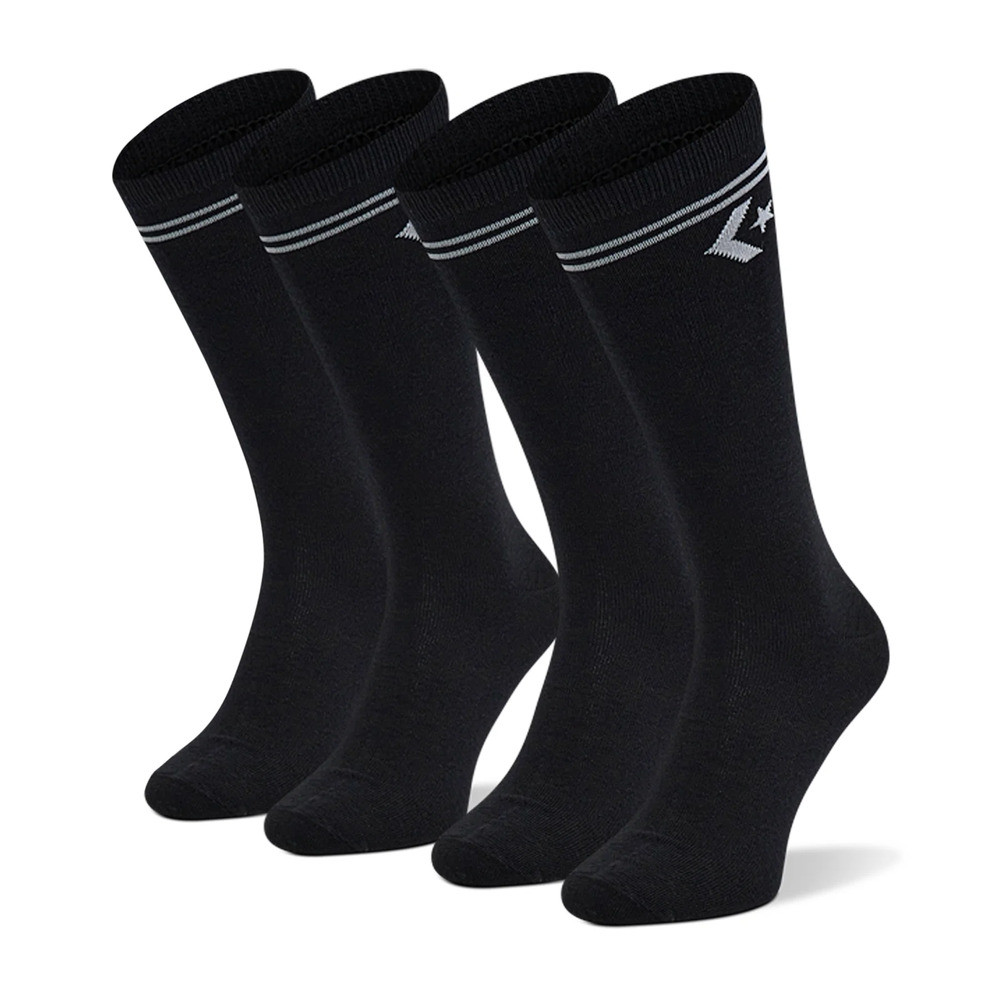 Calcetines Converse E1025B Pack-2 Par Negro E1025B