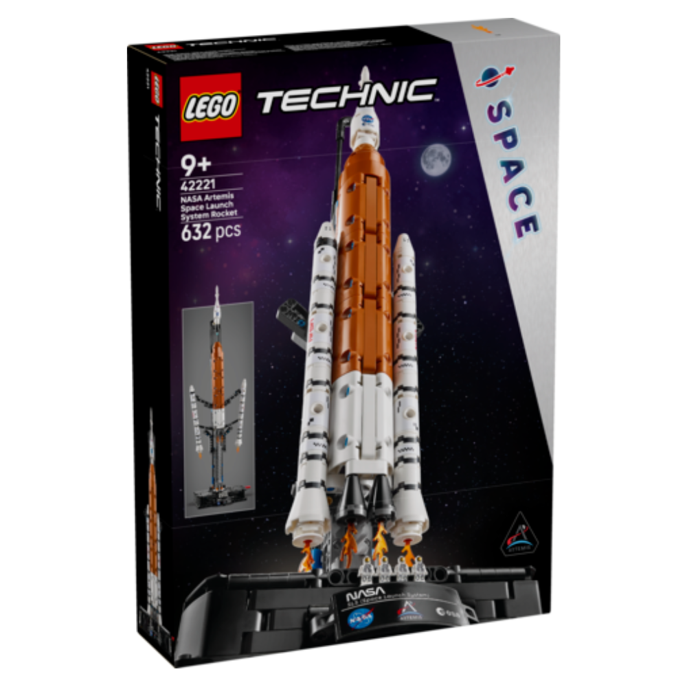 LEGO TECHNIC - COHETE DEL SISTEMA DE LANZAMIENTO ESPACIAL NASA ARTEMIS, 42221, TIENDA CON LICENCIA OFICIAL, ENVÍO 24-48 HORAS PENÍNSULA, JUGUETES, BRICKS, PIEZAS, LADRILLOS, BLOQUES DE CONSTRUCCIÓN, LANZADERA, ESPACIO, ASTRONAUTAS, 100% ORIGINAL
