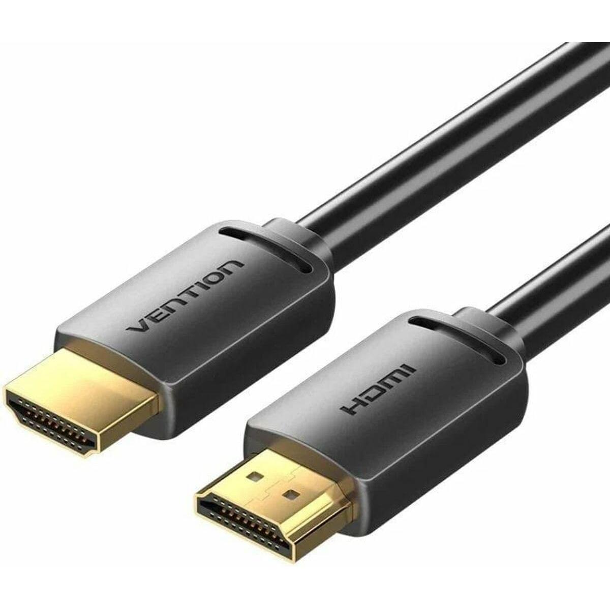 Cable HDMI 2.0 4K Vention ALJBH/ HDMI Macho - HDMI Macho/ 2m/ Negro