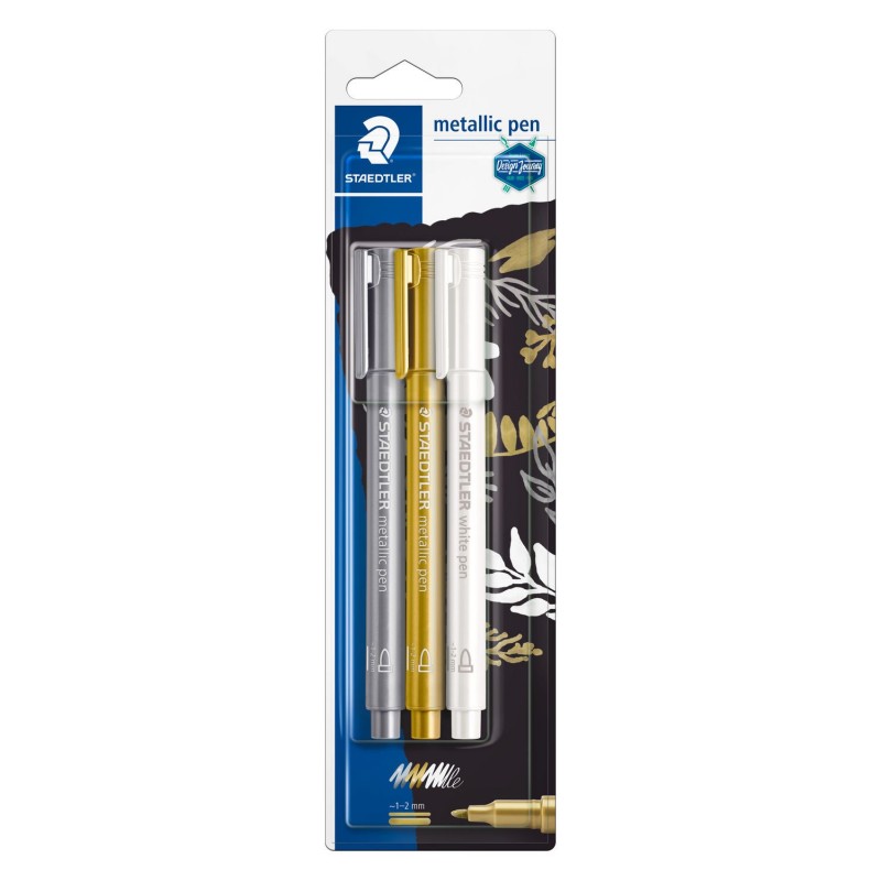 Staedtler - 8323-S BK3 rotulador 8323-S BK3