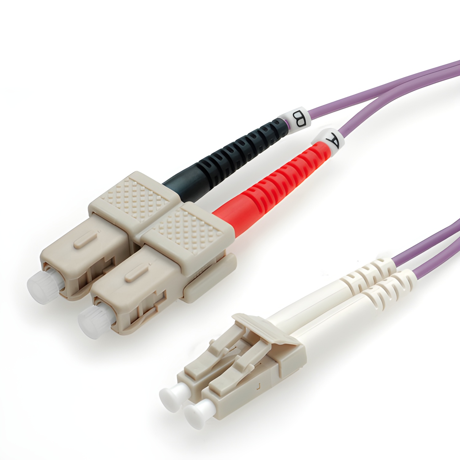 Roline Cable de Fibra óptica OM4 LC/SC (10 m) Violeta