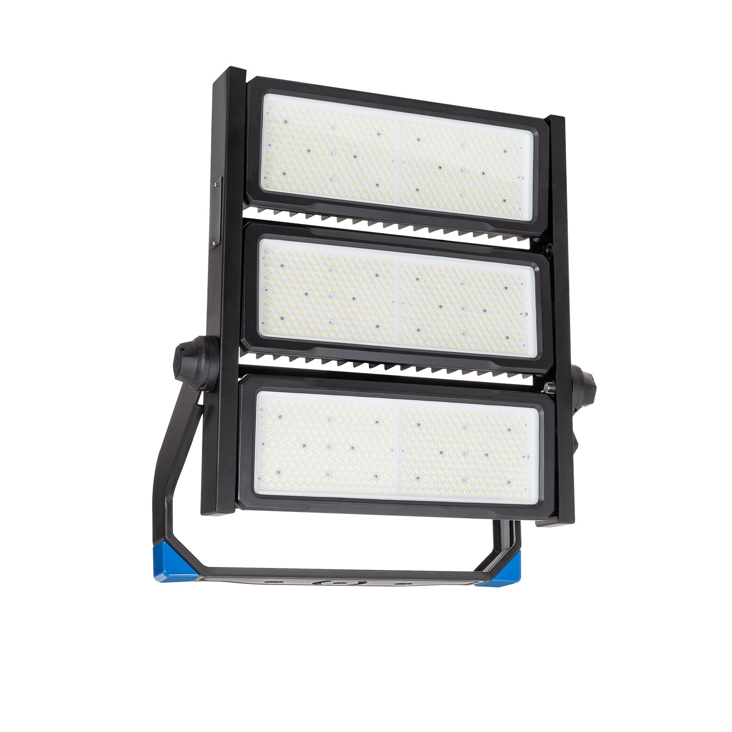 Ledkia Foco Proyector LED 900W Stadium Profesional LUMILEDS 170lm/W IP66 INVENTRONICS Regulable 1-10 V 3000K 60º Blanco Cálido