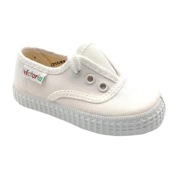 Victoria - Zapatillas de lona para niña con cordones, ideales como zapatillas niña y deportivas niña para entrenamiento diario, cómodas y ligeras, perfectas para uso escolar y actividades físicas