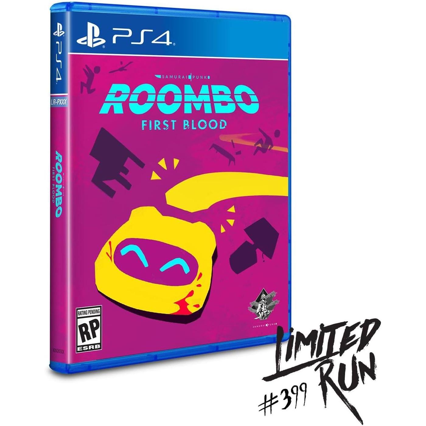 Roombo: First Blood (Limited Run N399) Juego para Consola Sony PlayStation 4, PS4