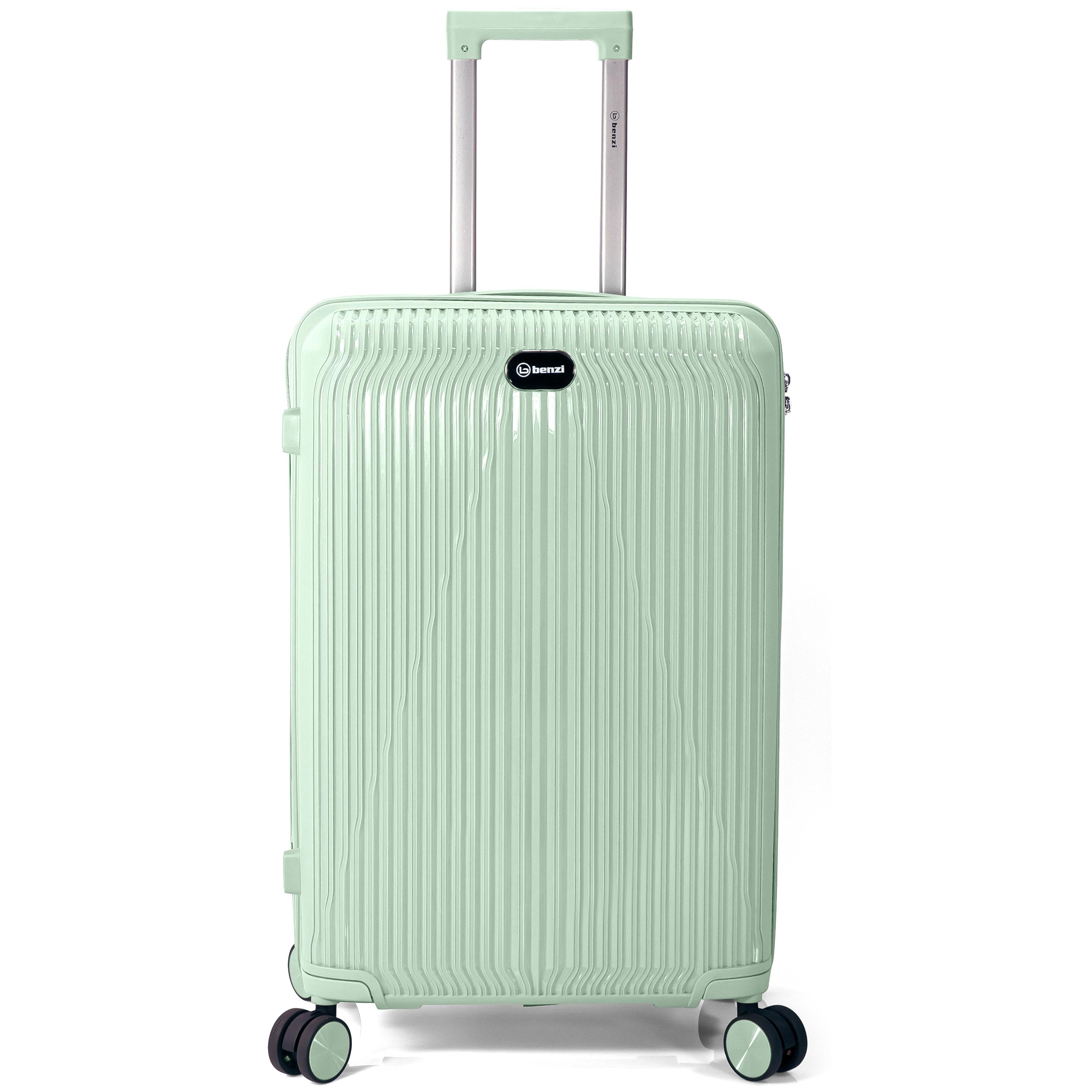 Maleta de Cabina Resistente y Duradera para Equipaje con Ruedas Benzi Material PP Tamaño de cabina 55 x 37 x 20cm.
