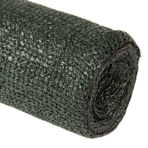 Malla Ocultación 160gr. Verde Oscuro 4x50 m (Faura)