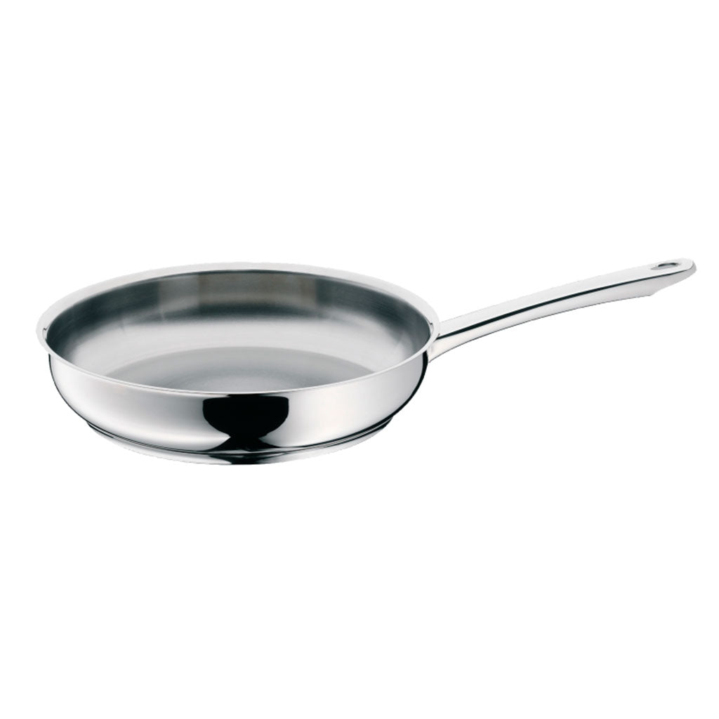 WMF Favorit - Sartén de Acero Cromargan Inoxidable 18/10 sin recubrimiento Apto para todo tipo de cocinas