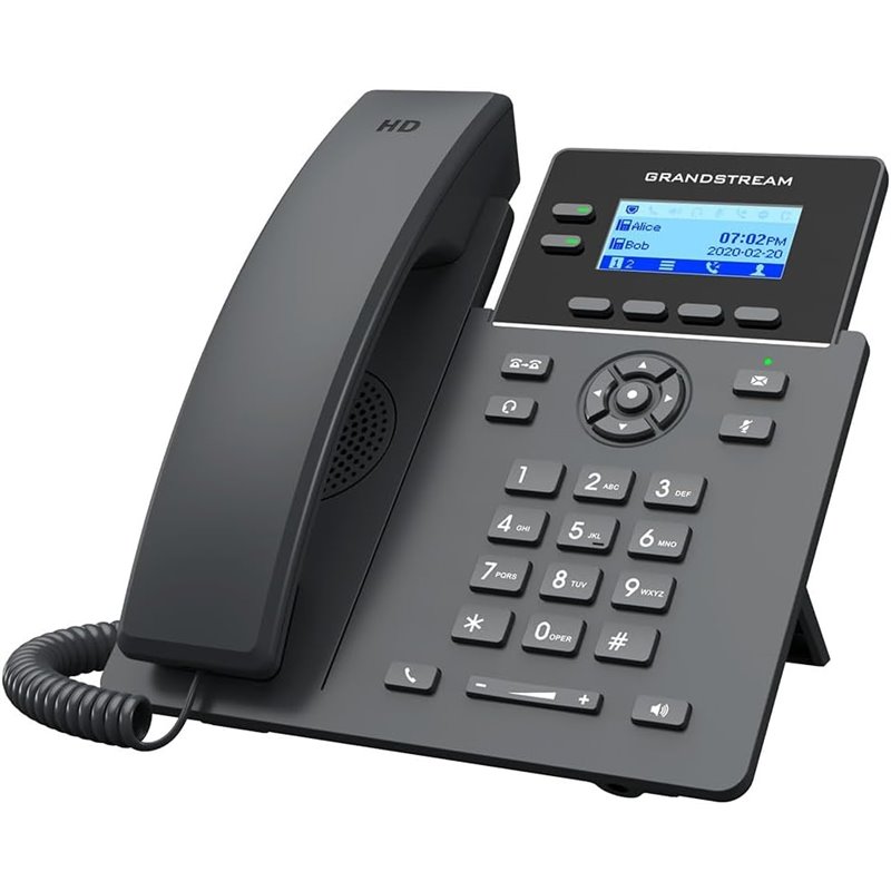 Teléfono IP Grandstream GRP2602G de 2 líneas y 4 SIP de nivel de operador