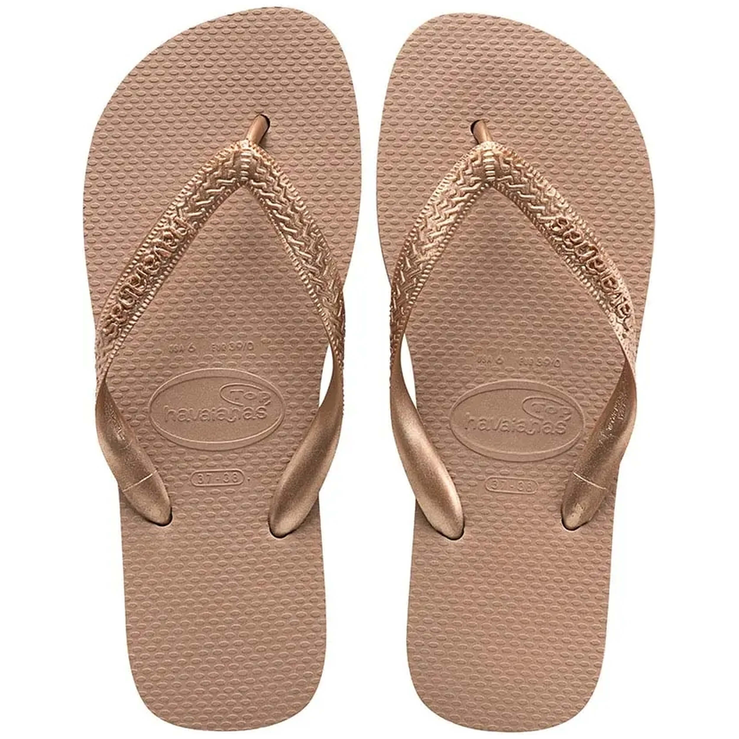 Chanclas Havaianas modelo 4137428 en color Oro