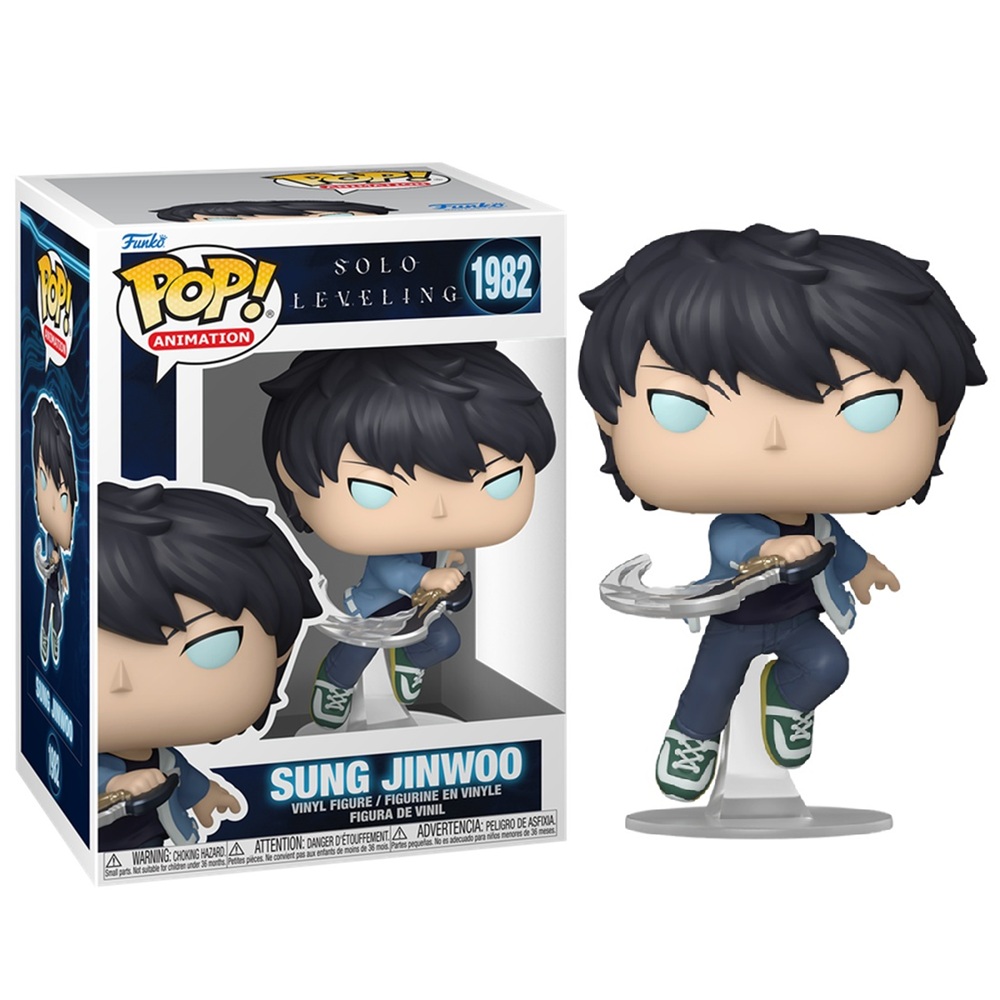 FUNKO POP! SOLO LEVELING – SUNG JINWOO, 86843, Nº1982, TIENDA CON LICENCIA OFICIAL