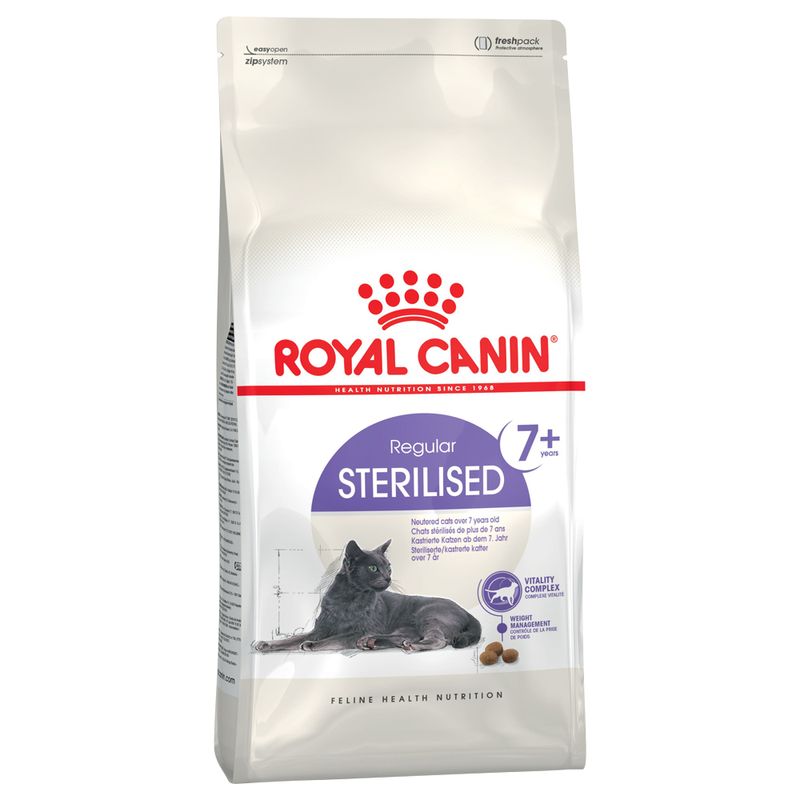 Royal Canin Sterilised 7+ Pienso para Gato Sénior Esterilizado 1.5Kg