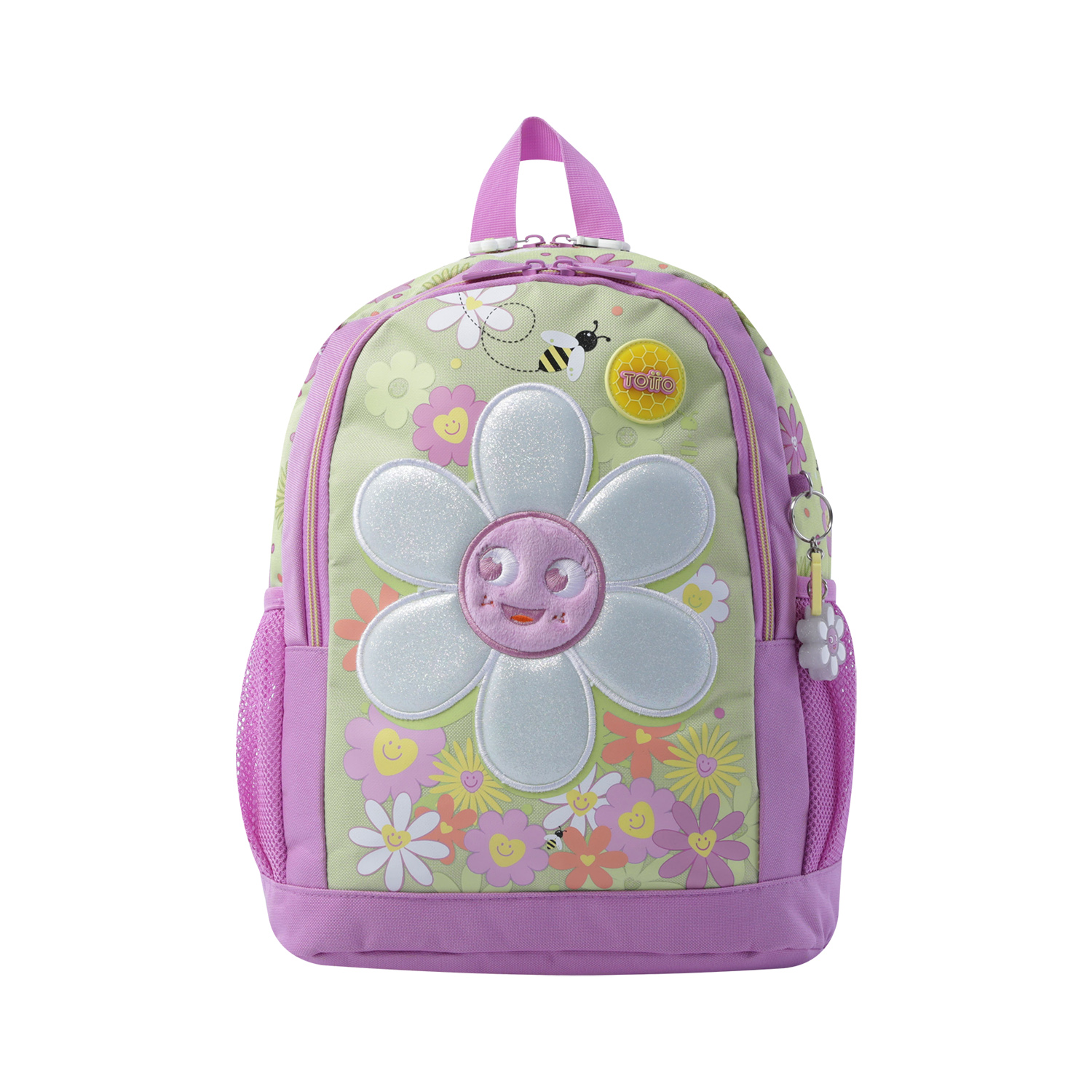Totto Mochila infantil Margarita Material: Poliéster 35 x 28.5 x 11 cm