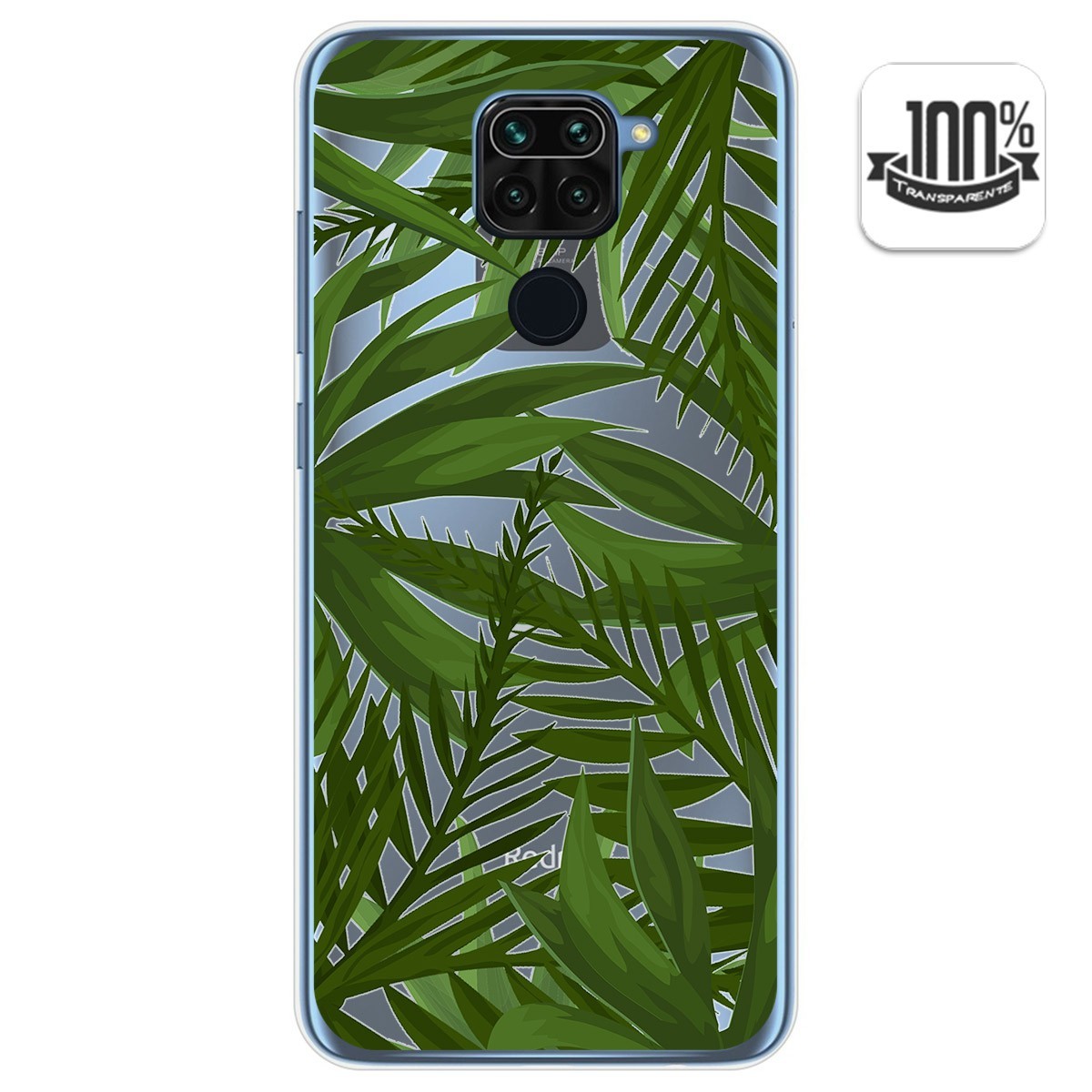 Tumundosmartphone Funda Gel Transparente Xiaomi Redmi Note 9 Diseño Jungla