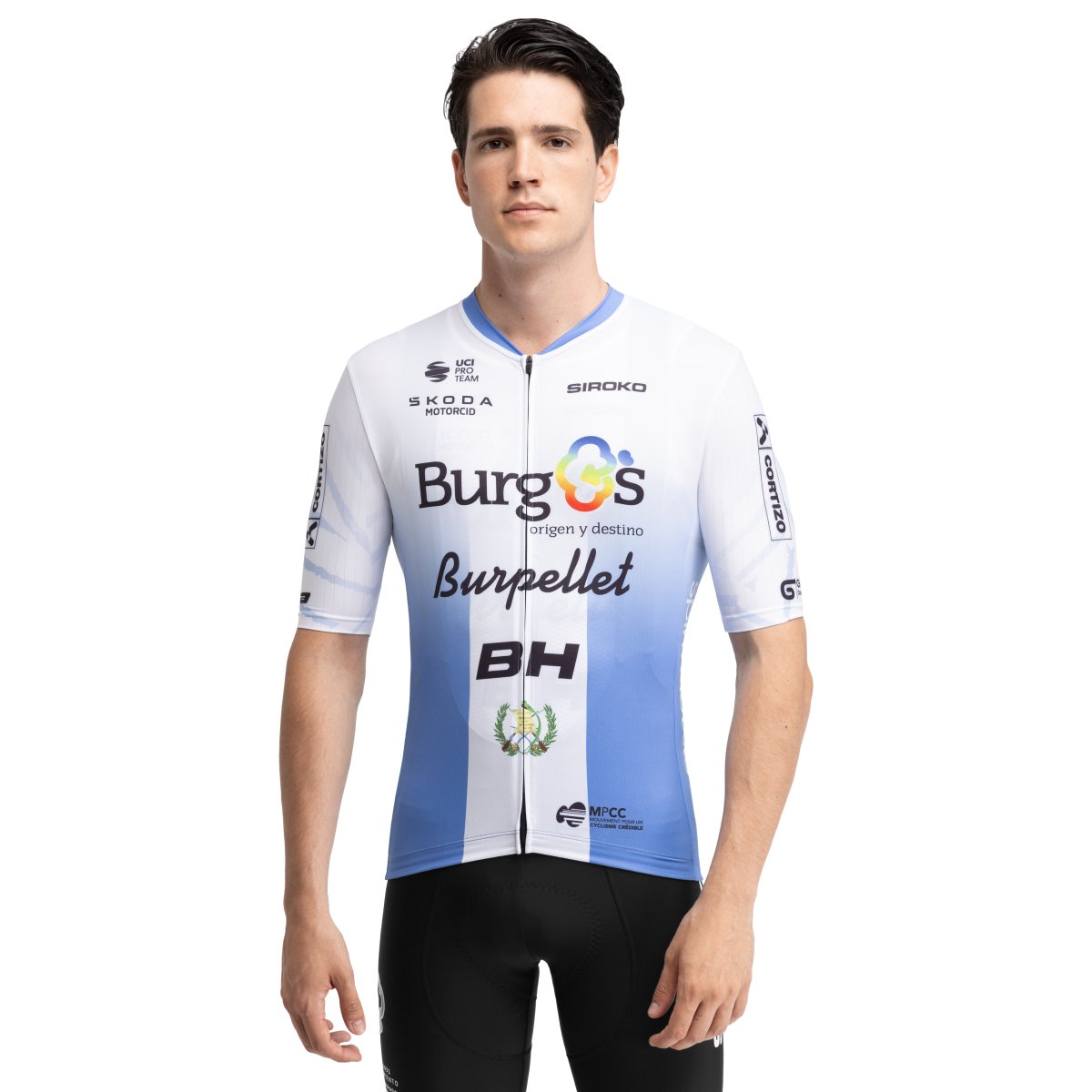 SIROKO - Maillot de Ciclismo - Burgos Burpellet BH - Siroko BBBH Campeon Guatemala_