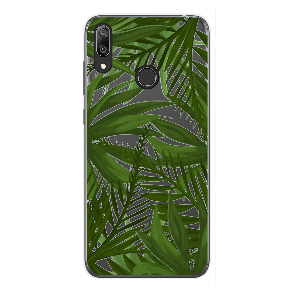 Tumundosmartphone Funda Gel Transparente para Huawei Y7 2019 diseño Jungla Dibujos