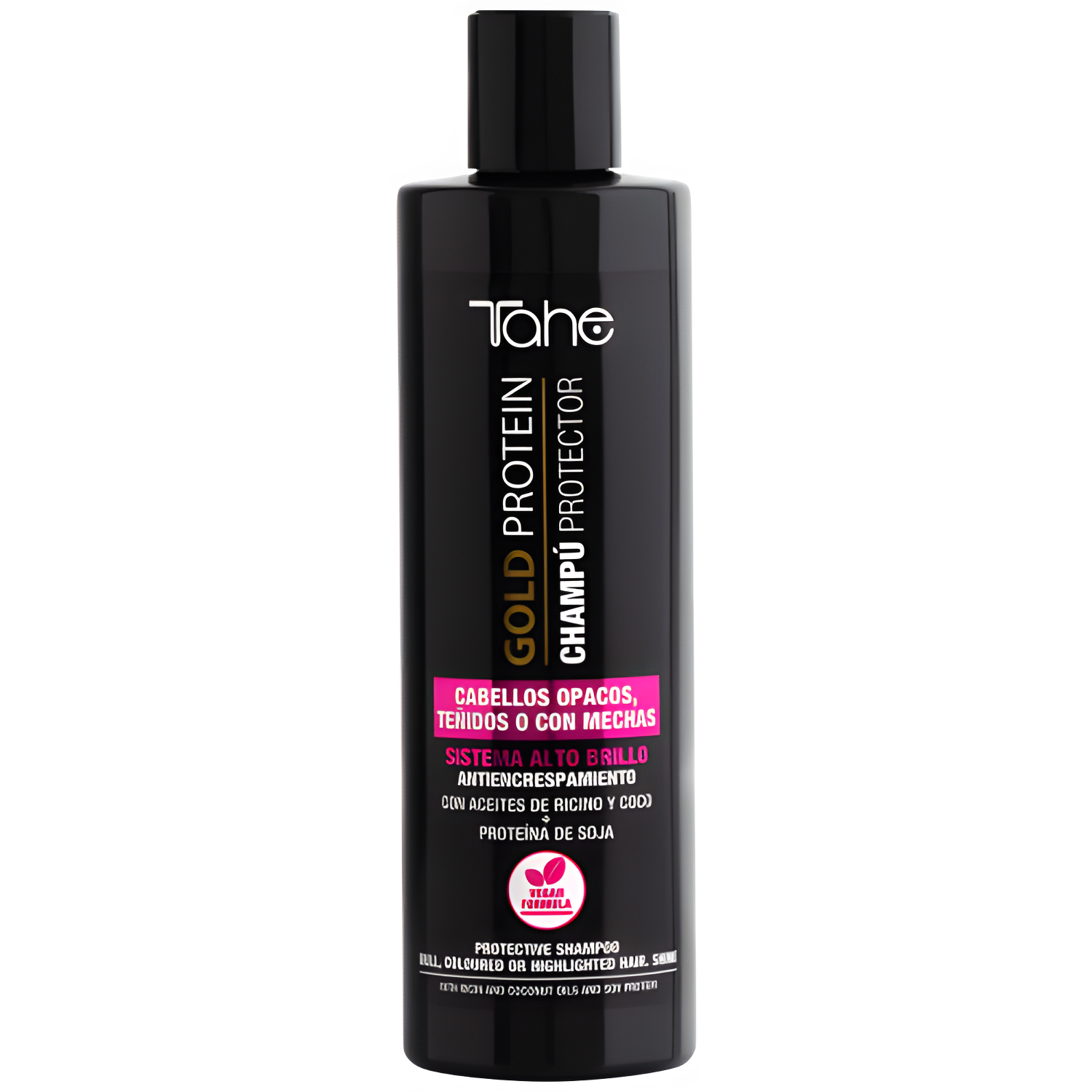 Tahe B.A.-Gold Protein-Cab.Teñidos/Brillo Shampoo 300 Ml