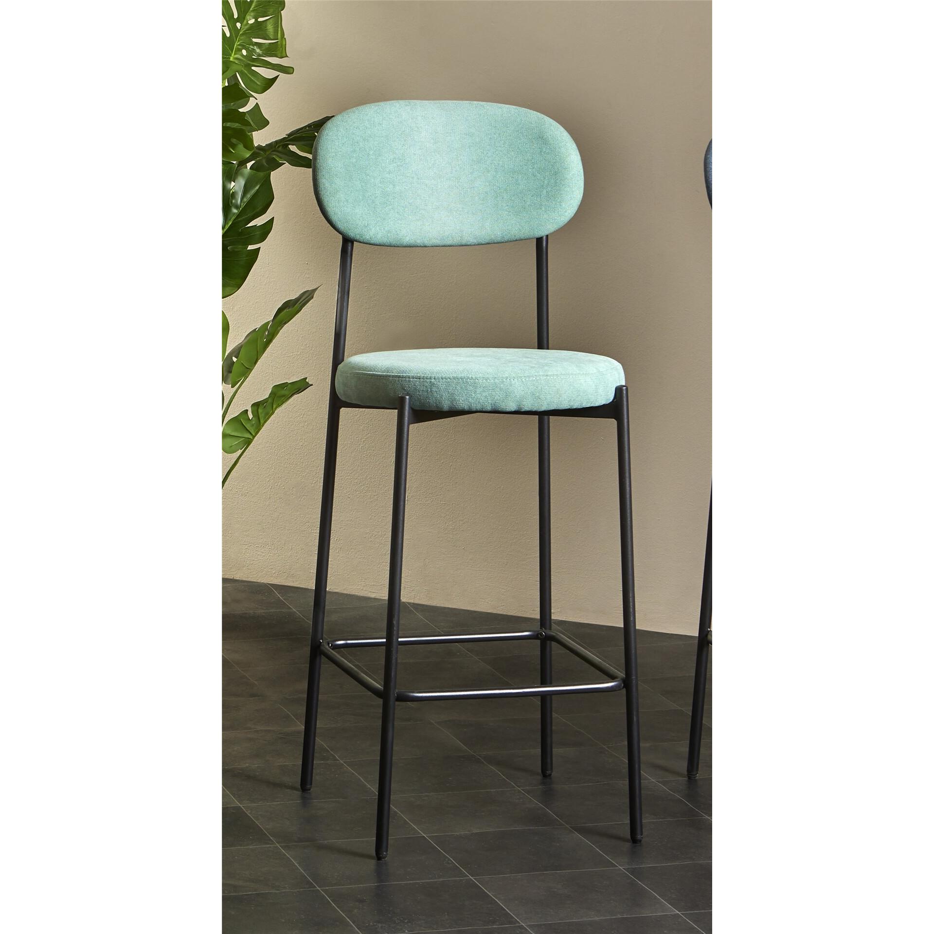 Taburete bar maui turquesa 45x47x110 cms. El mejor complemento para tu hogar.