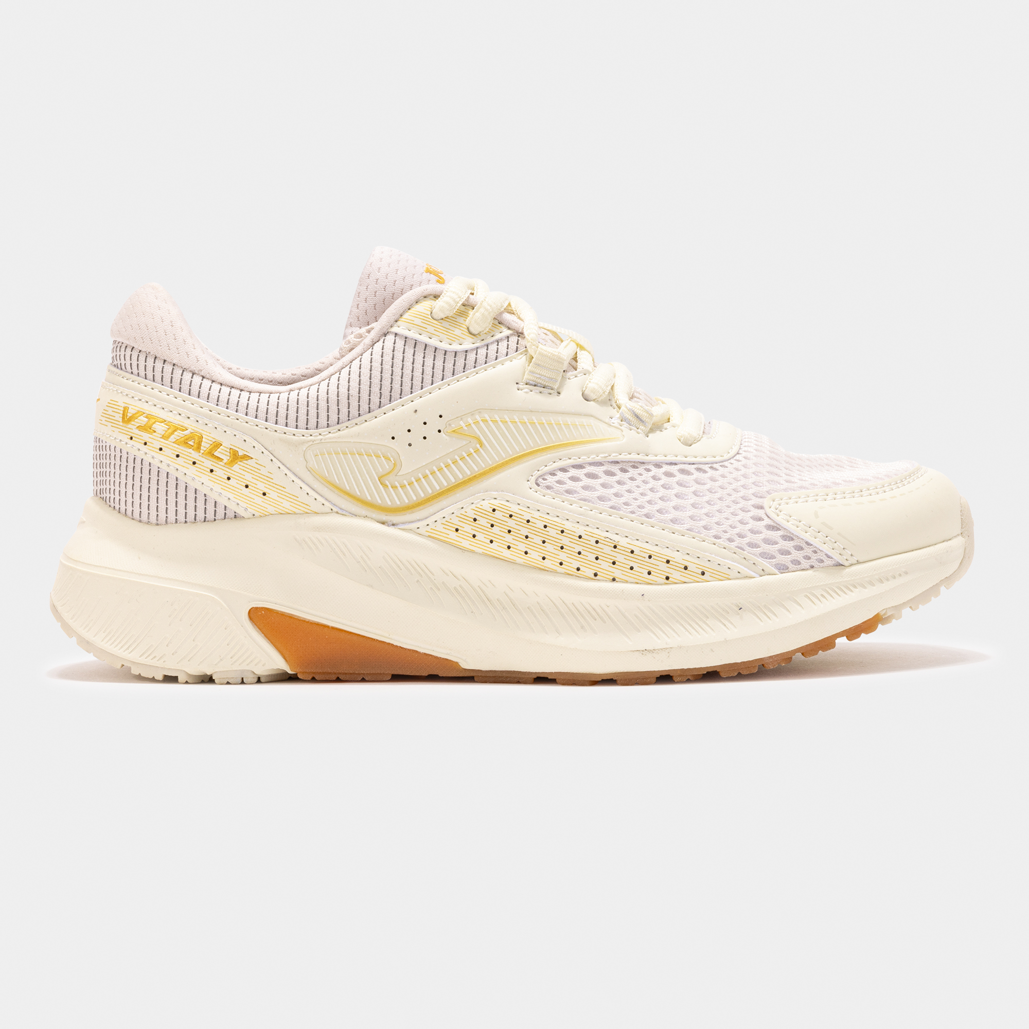 Zapatilla Running Mujer Joma Vitaly 2525 Beige Confortable
