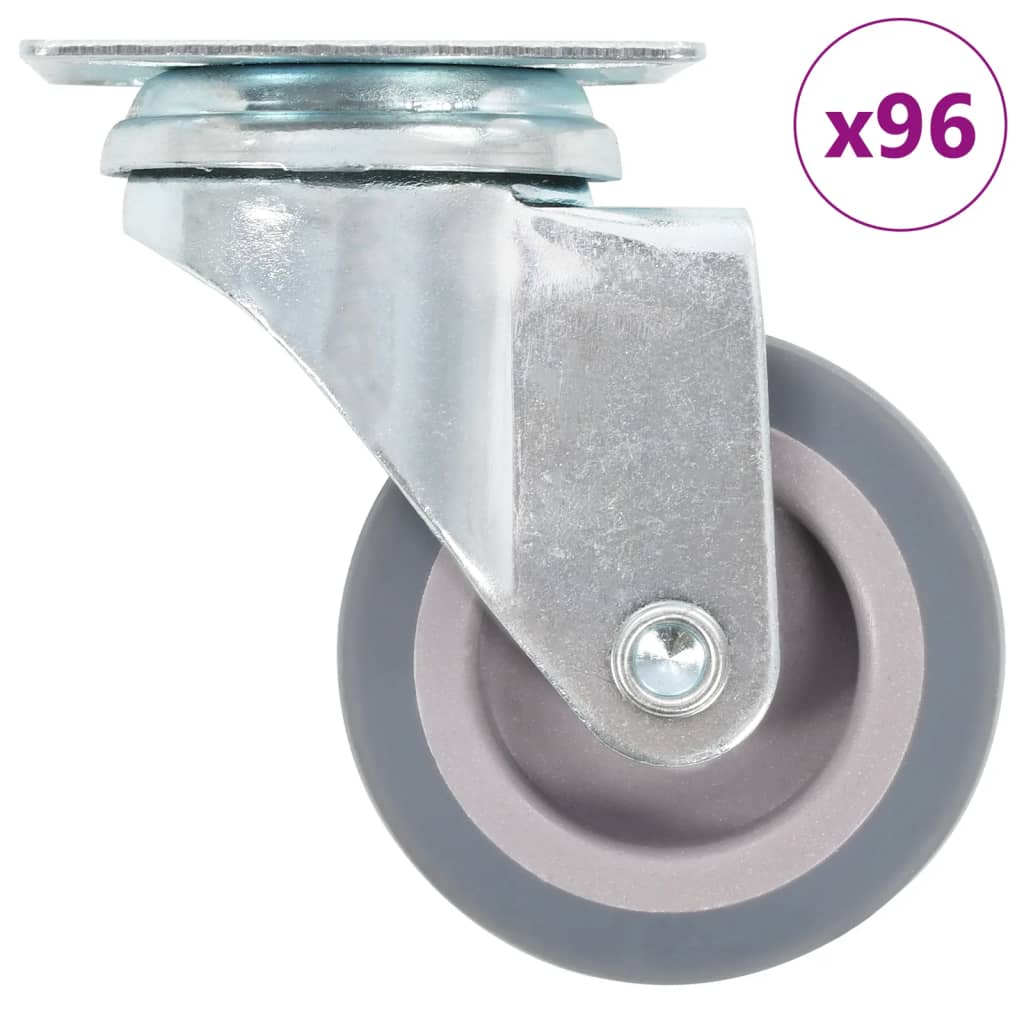 vidaXL Ruedas Giratorias con Diámetro 50mm Manipulación Materiales Mueble Cantidad 24 unidades,  48 unidades,  72 unidades y mas