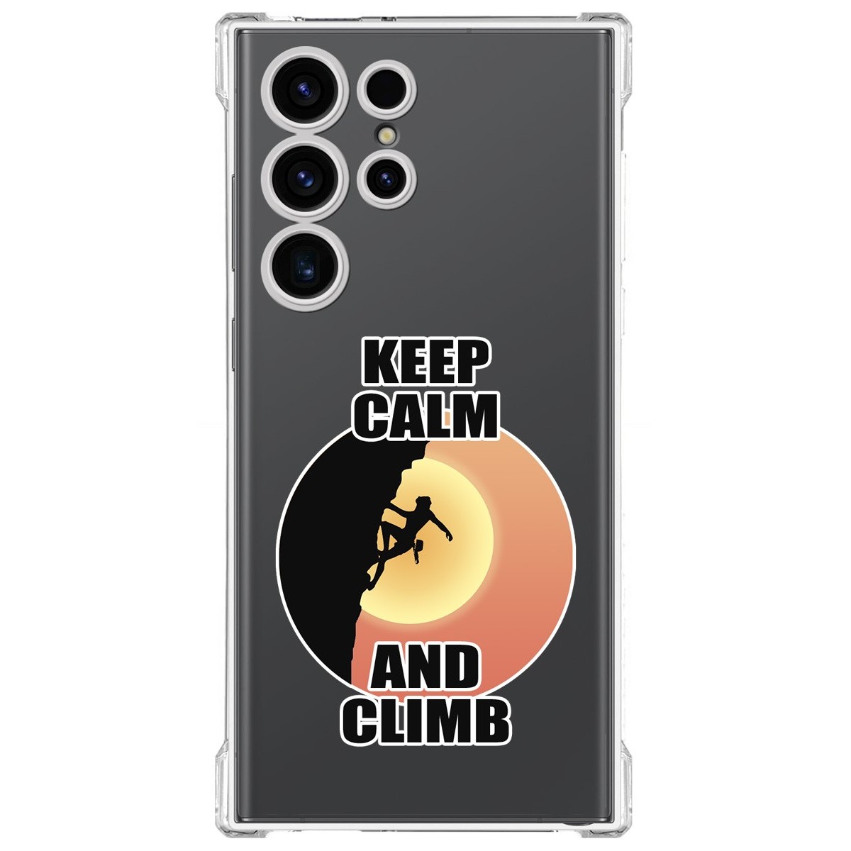 Funda Silicona Antigolpes para Samsung Galaxy S23 Ultra 5G diseño Mujer Escalada Dibujos