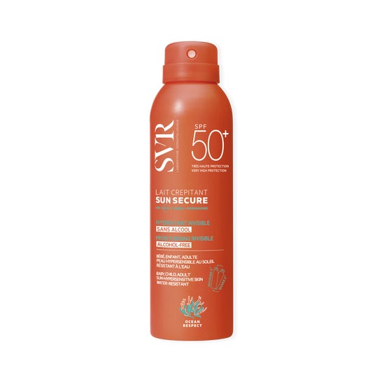 SVR Sun Secure Lait Crépitant Loción Solar Burbujeante SPF50+ Spray 200 ml
