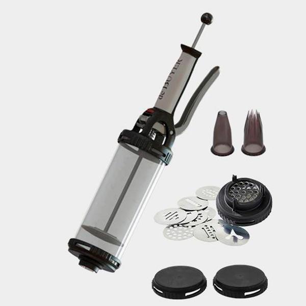 Pistola a Presión Profesional De Buyer Le Tube 750 ml – Versátil Herramienta de Cocina para Decoración de Postres, Rellenos y Preparación de Alimentos Dulces y Salados