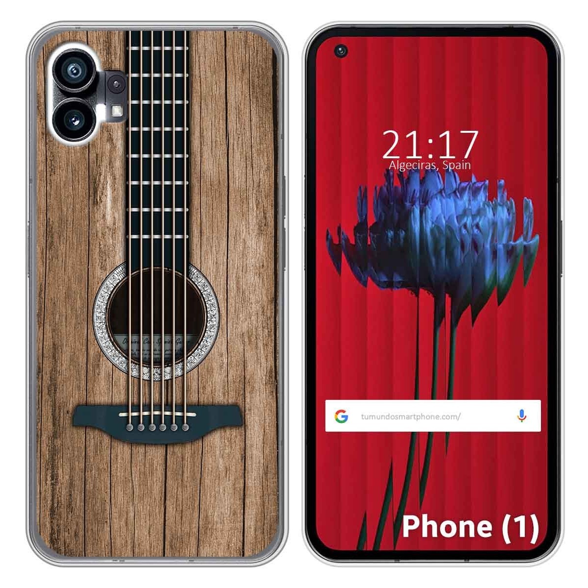 Funda Silicona para Nothing Phone 1 diseño Madera 11 Dibujos