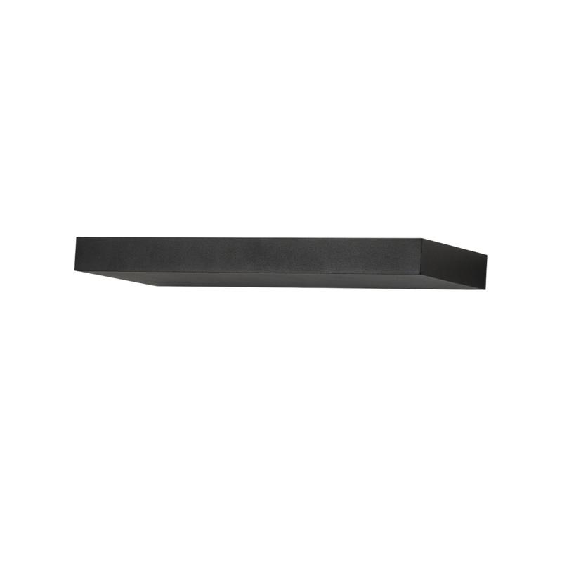 Guia - Aplique LED de aluminio Fabas Luce - LED integrado IP20 Negro - 32 cm
