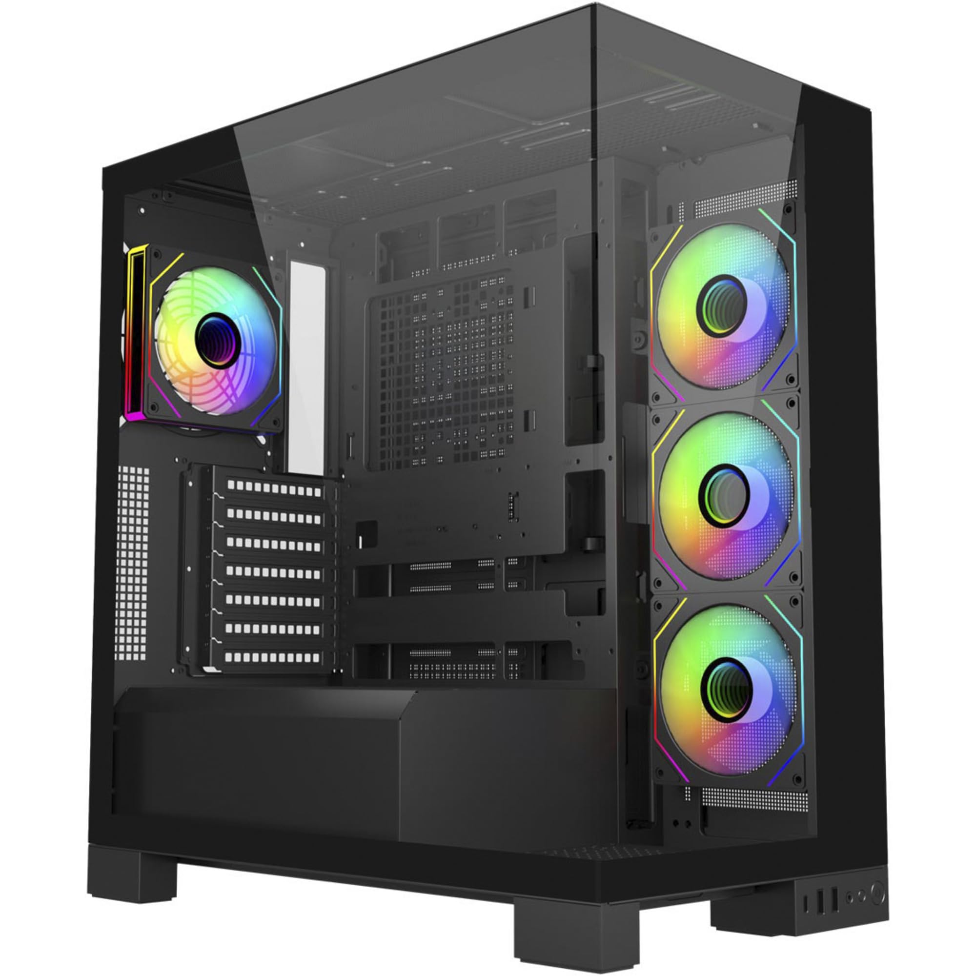 Fortron FSP GEH Midi M540 BA ATX/M-ATX/M-ITX/ARGB o.N. Black Retail