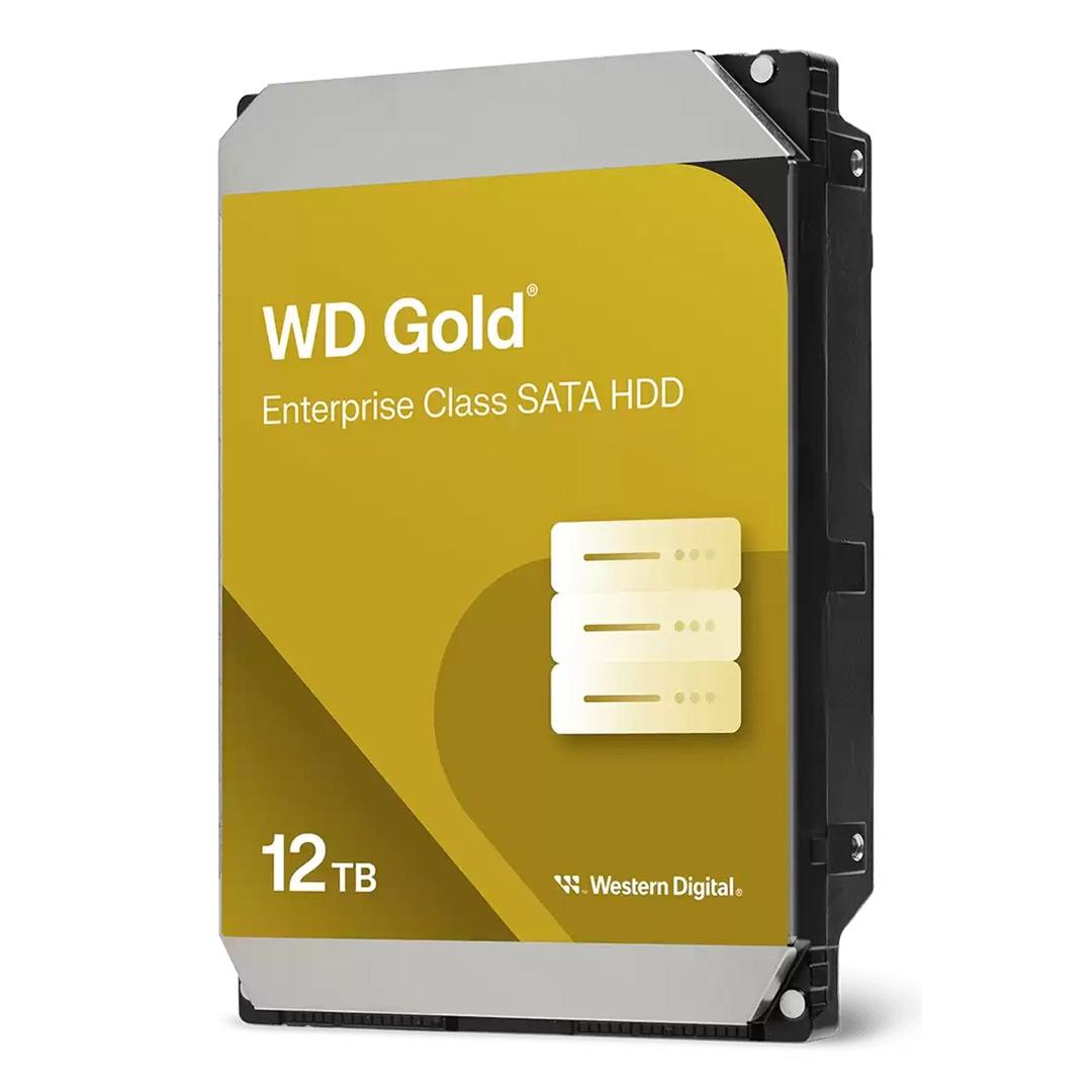 Western Digital Gold WD122KRYZ disco duro interno 12 TB 7200 RPM 512 MB 3.5" Serial ATA III