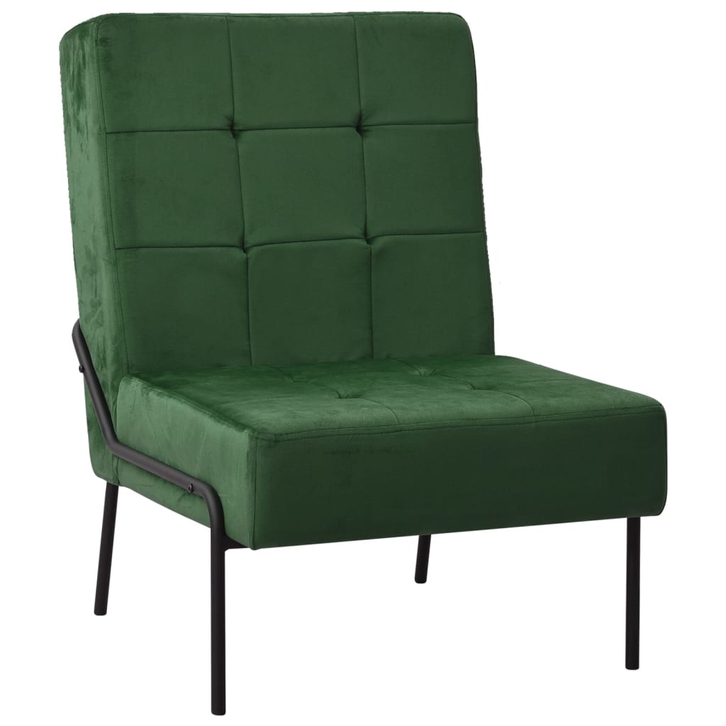 vidaXL Silla de relajación de terciopelo 65x79x87 cm Multicolor