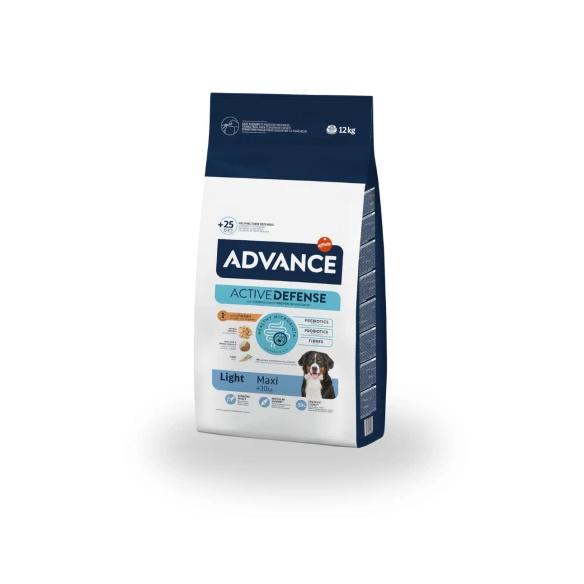 Pienso para Perro Adulto Maxi ADVANCE Light de Pollo y Arroz 12kg