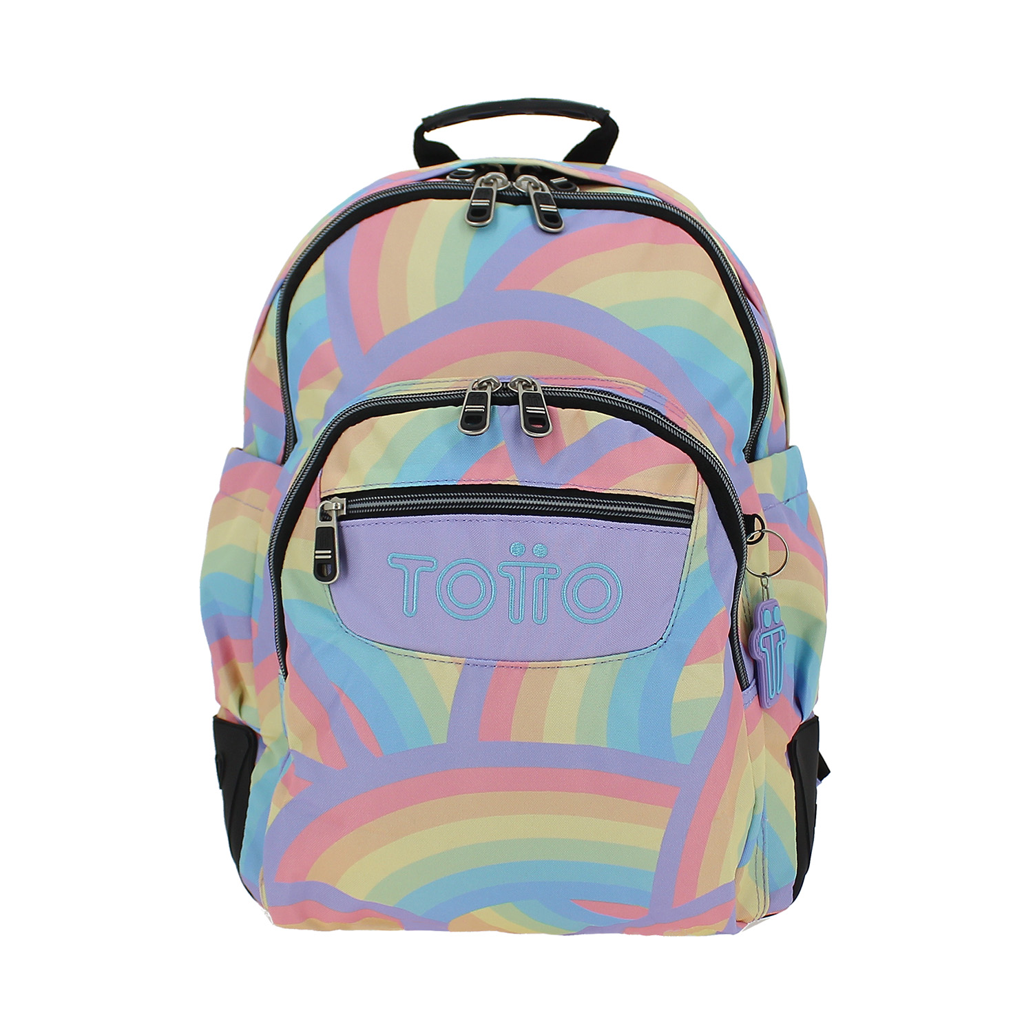 Totto Mochila escolar Rayol Material: Poliéster reciclado 33 x 44 x 13.5 cm
