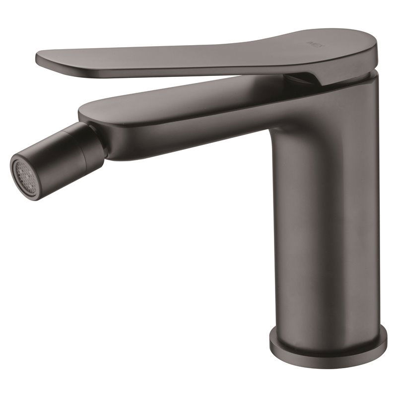 Imex Dinamarca BDR031-2NG grifo monomando para bidé con discos cerámicos y acabado negro mate