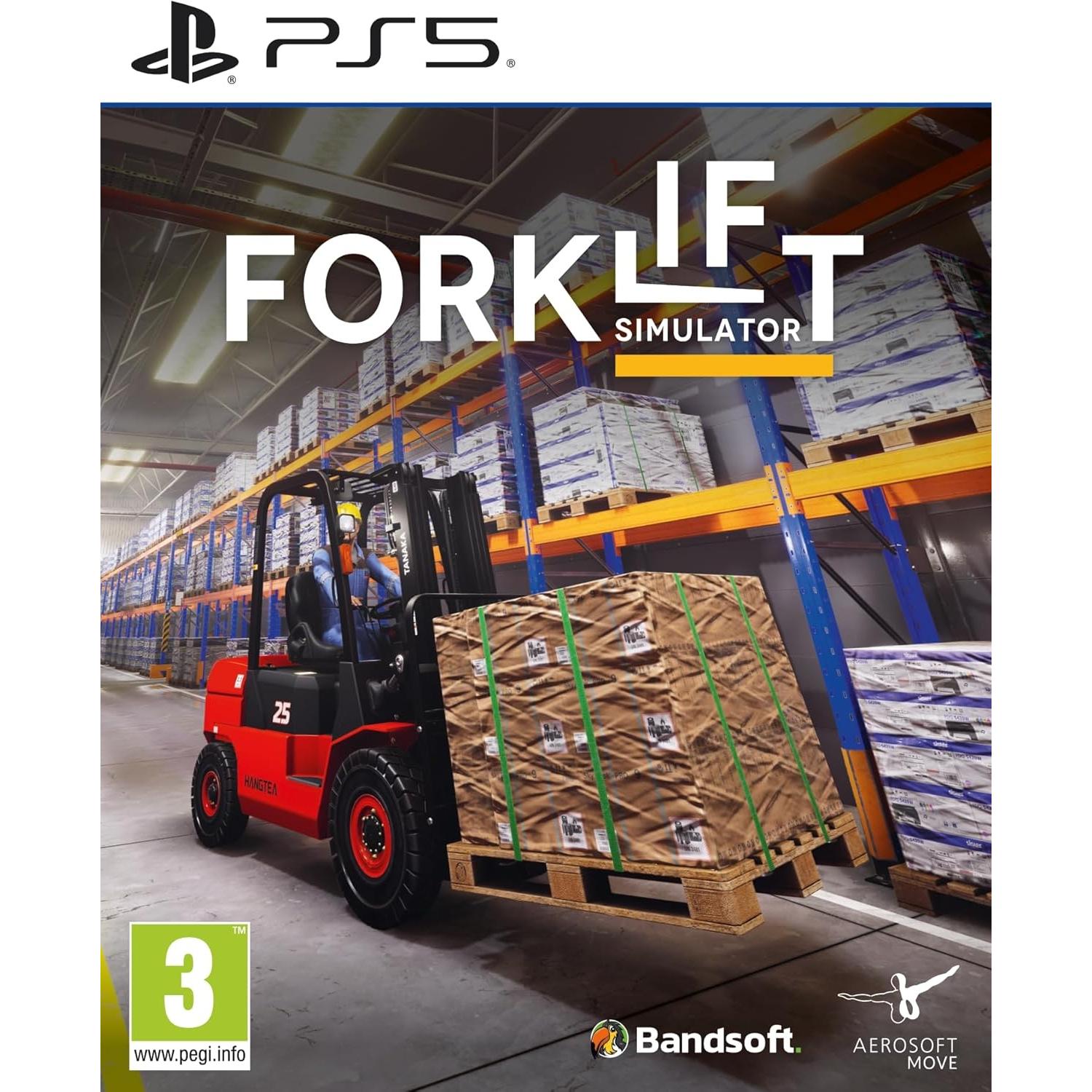 Forklift Simulator Juego Fisico para Consola Sony PlayStation 5 [ PAL ESPAÑA ]