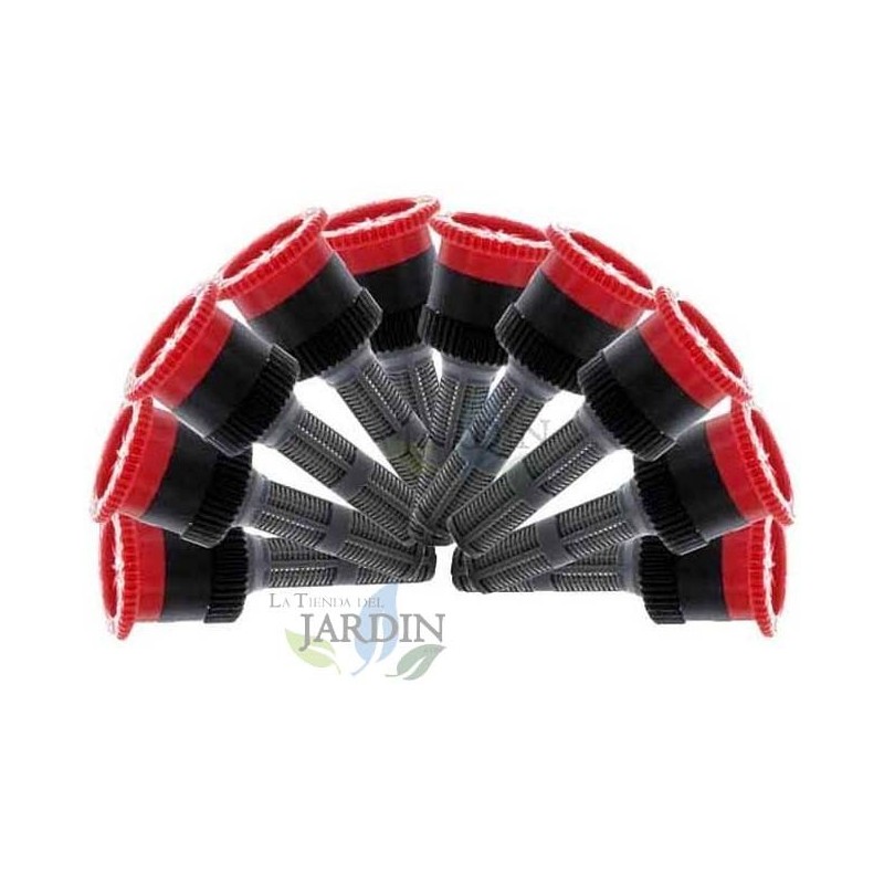 HUNTER Tobera para Difusores de Riego | 10 Toberas Hunter 10A | Boquillas Regulables 3 m para Aspersores de Jardin