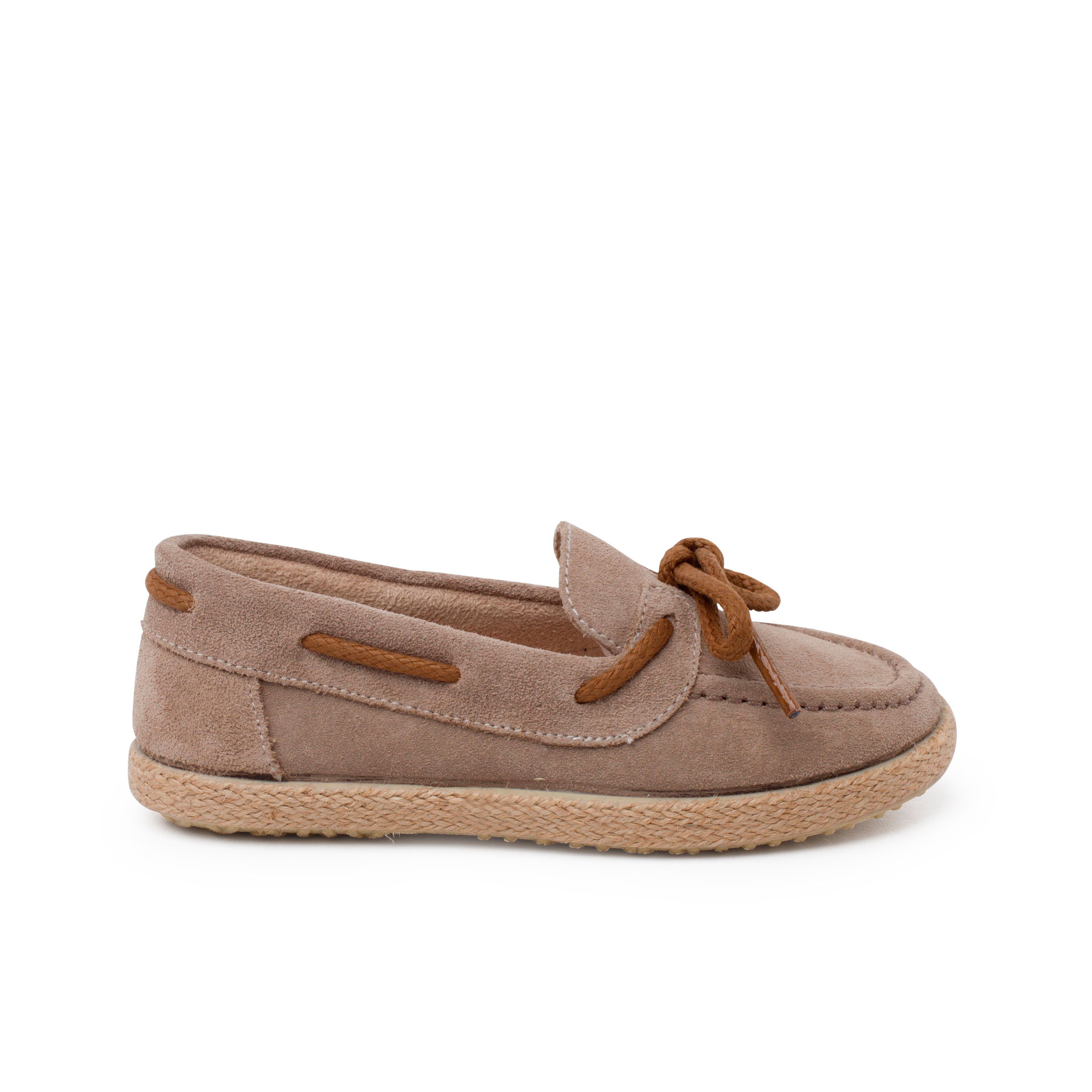 Pisamonas Mocasines Serraje Cordón Suela Yute