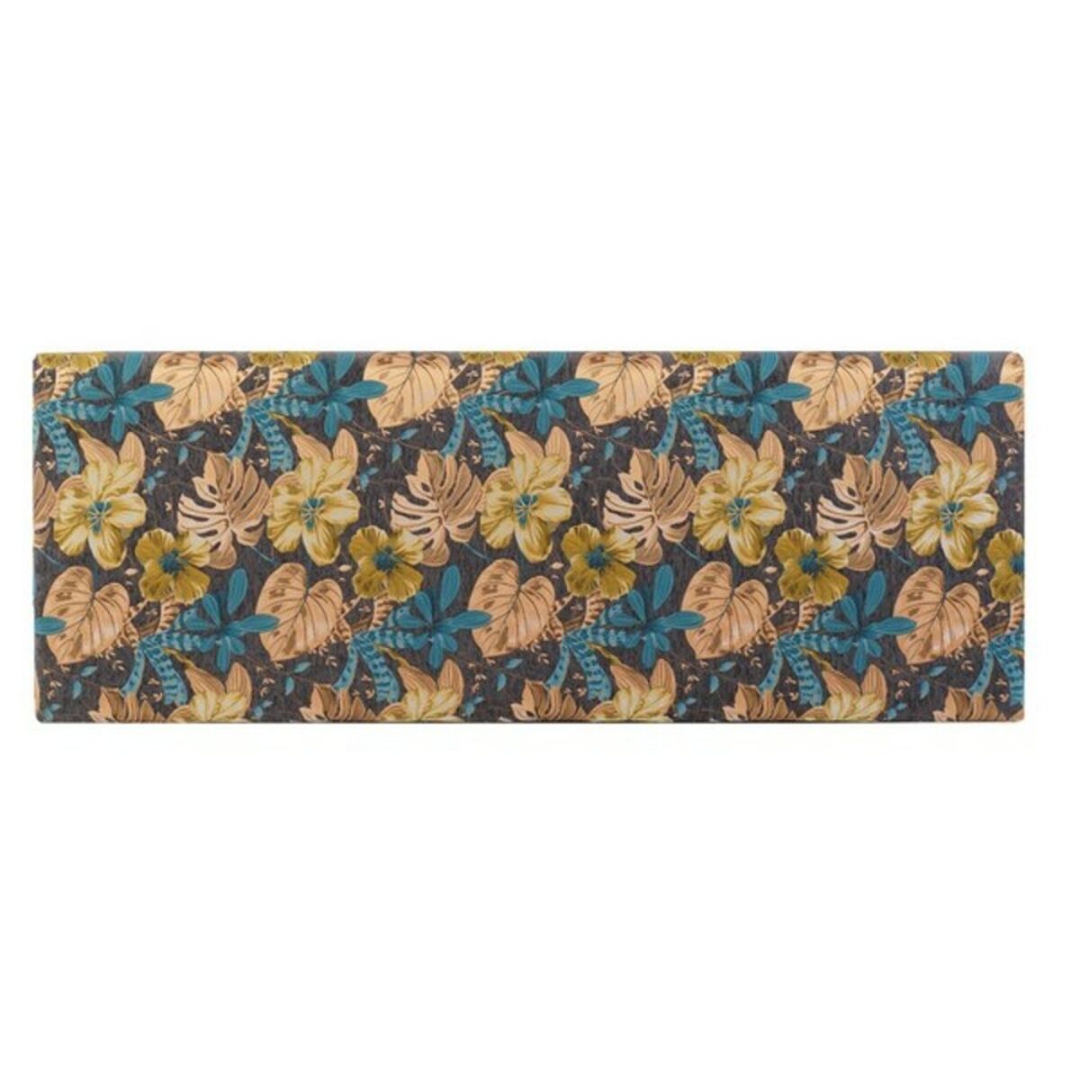 Cabecero DKD Home Decor 165x120 cm, madera de mango y ratán, diseño artesanal, estilo natural escandinavo