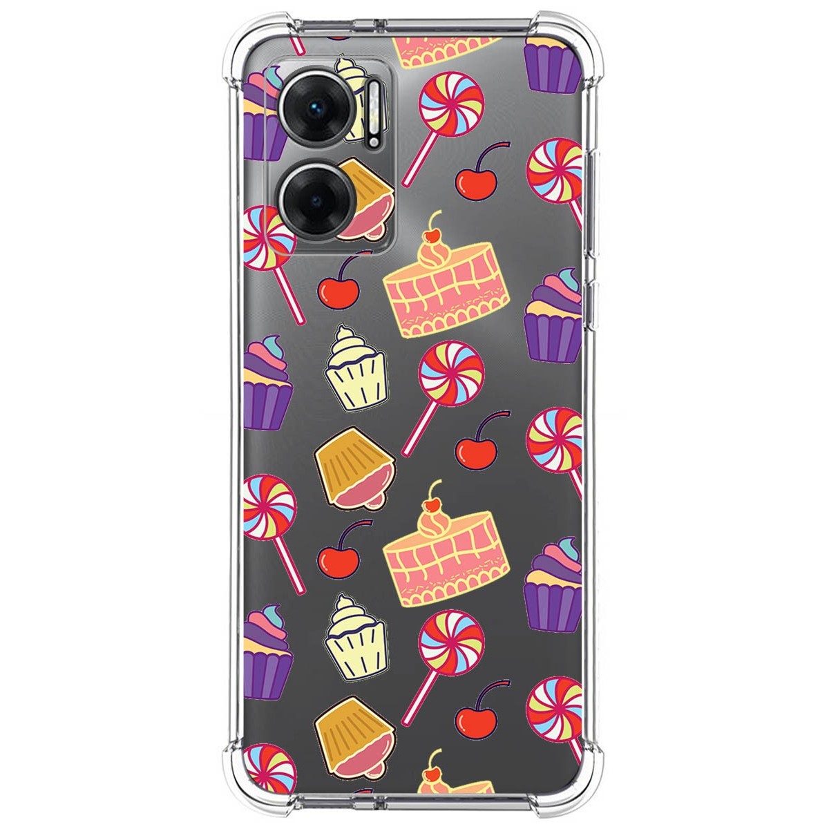 Funda Silicona Antigolpes para Xiaomi Redmi 10 5G diseño Dulces 01 Dibujos
