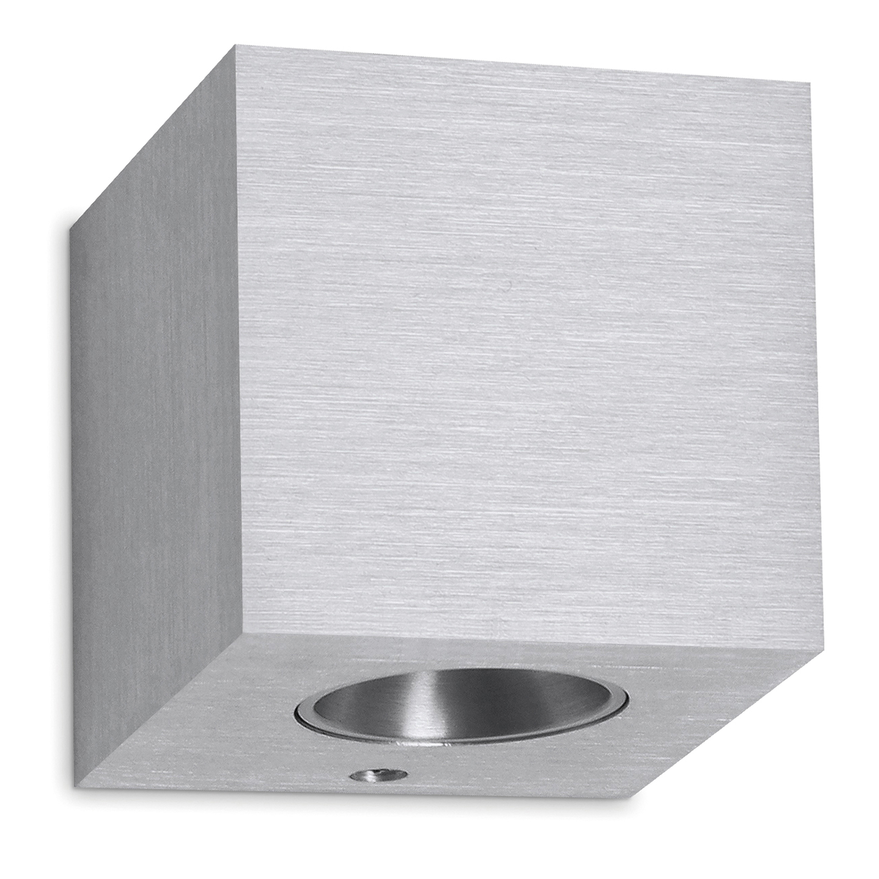 Novolux Lighting - Aplique pared - BRICK, uso interior, LED SMD, 2x3W, 165lm, 3000K, 110º,up-down, Aluminio cepillado